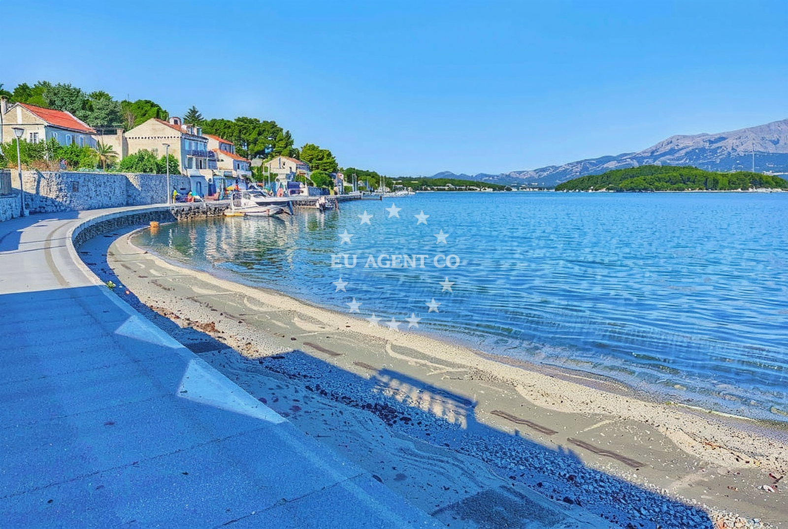 Additional view of Tatinja beach in LUMBARDA 525, Lumbarda