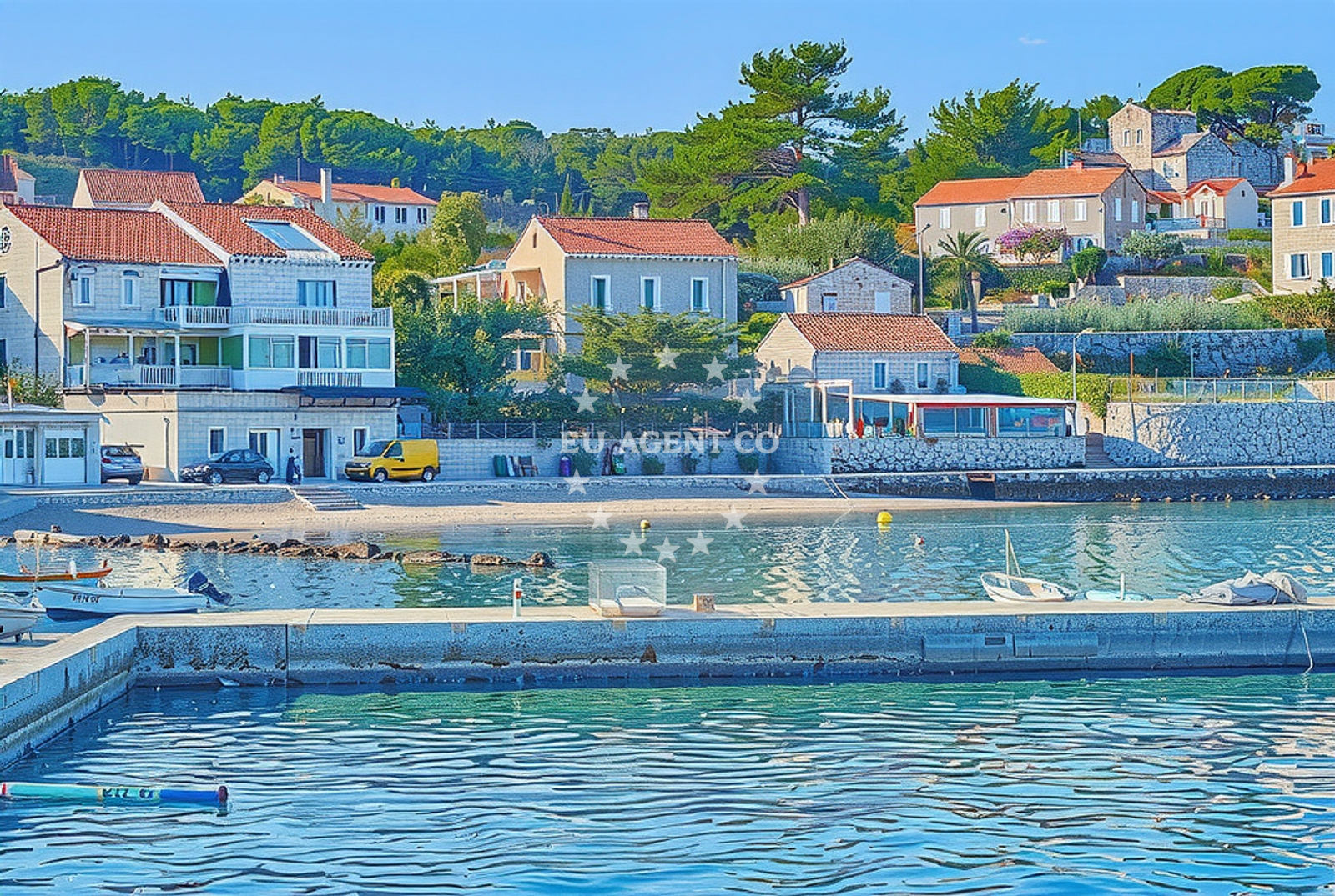 Additional view of Tatinja beach in LUMBARDA 525, Lumbarda