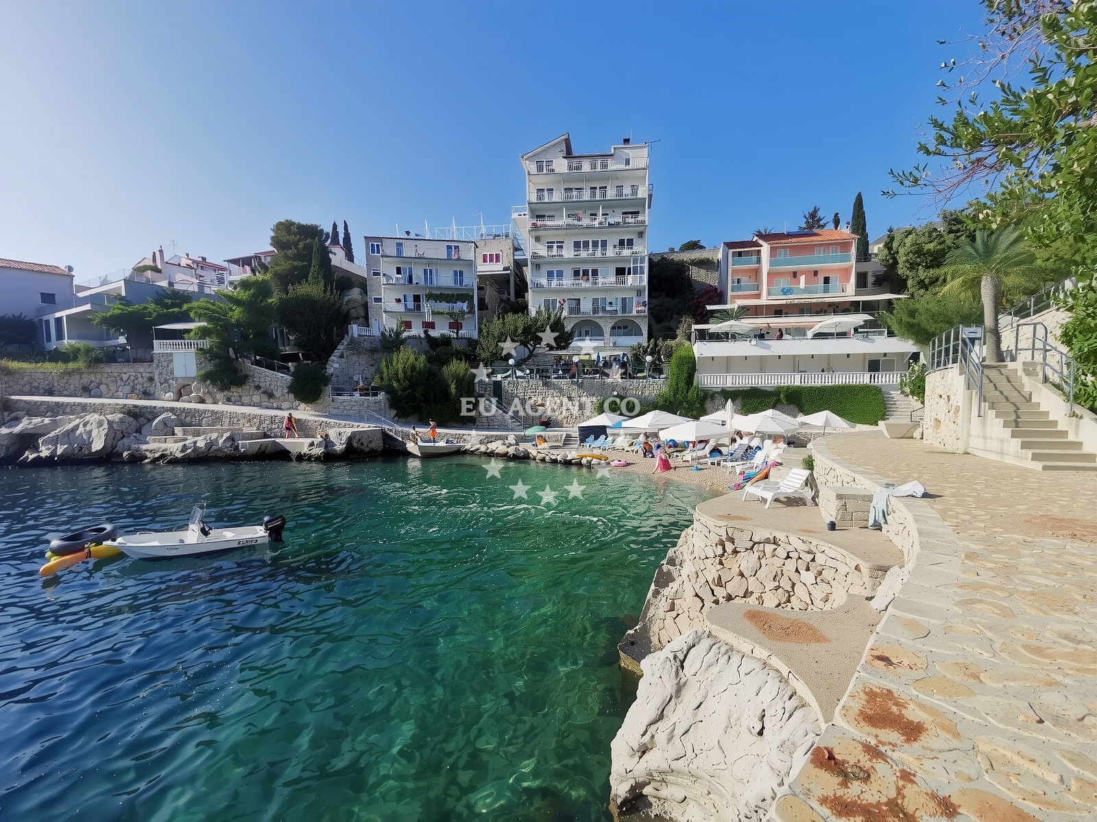 Additional view of Tepli Bok Beach in Tepli bok 21A, Primošten
