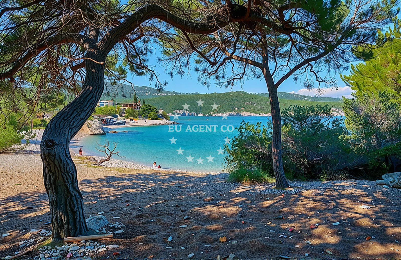Additional view of Teplus beach in Luka 63, Rukavac, Rukavac