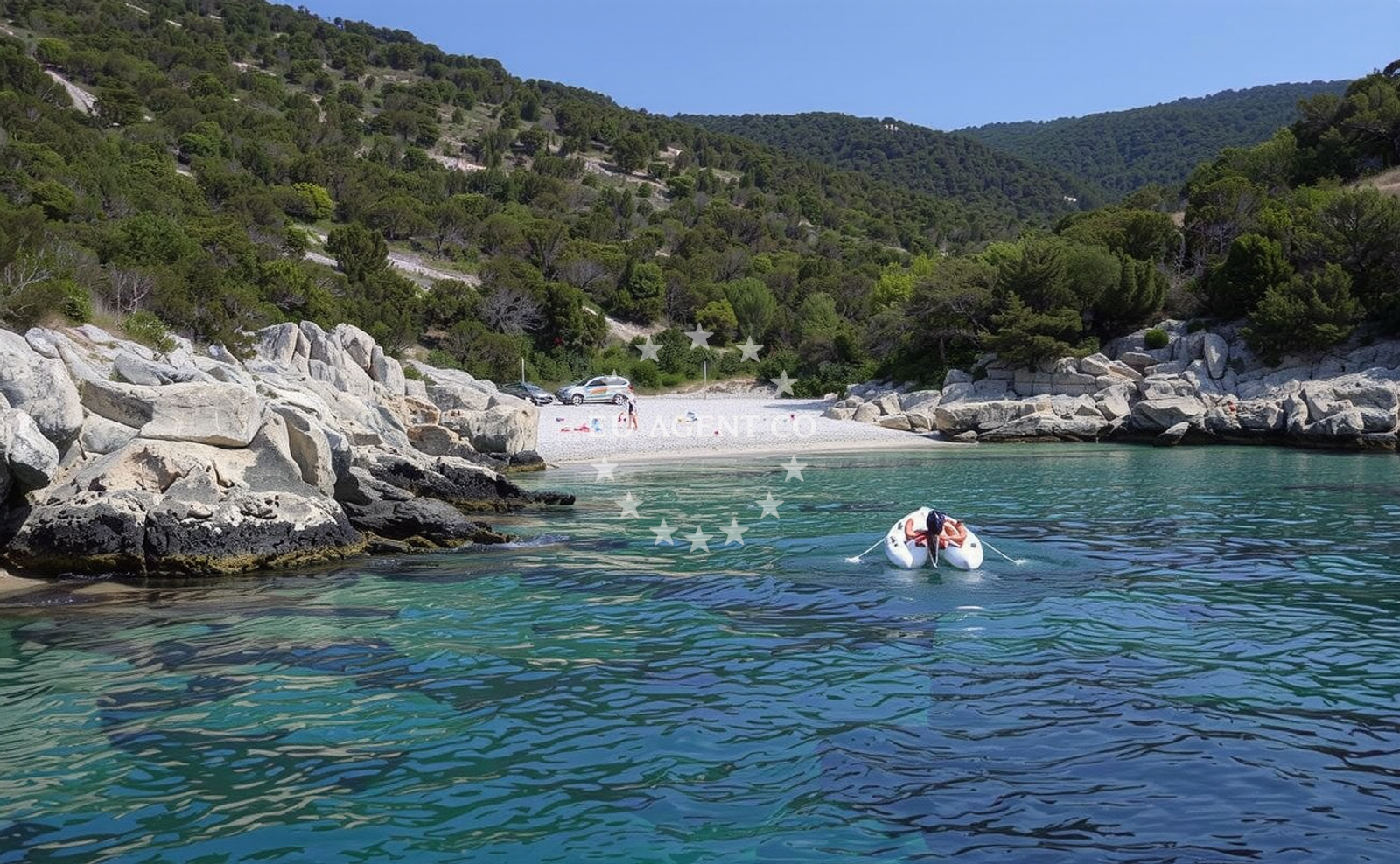Additional view of Tetoviscica Bay in Luka 5, Luka