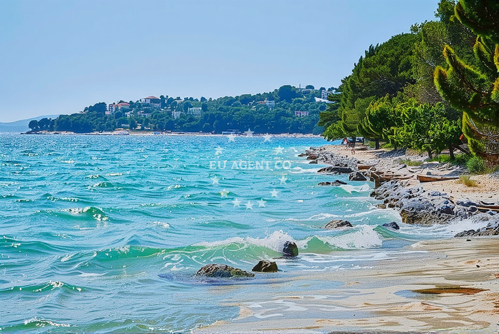 Additional view of The Garden Tisno beach in Pod Garmom 51, Tisno