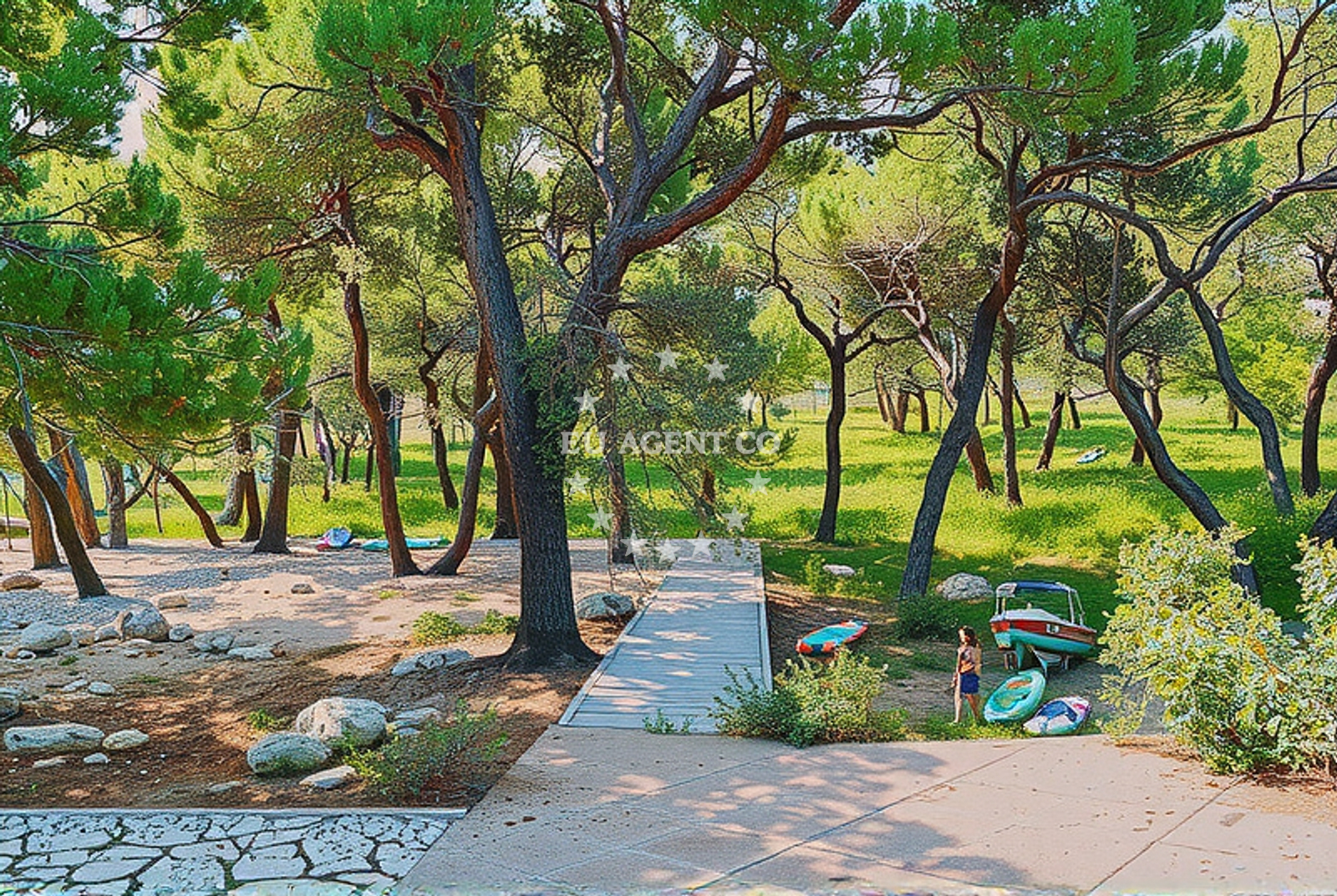 Additional view of The Garden Tisno beach in Pod Garmom 51, Tisno