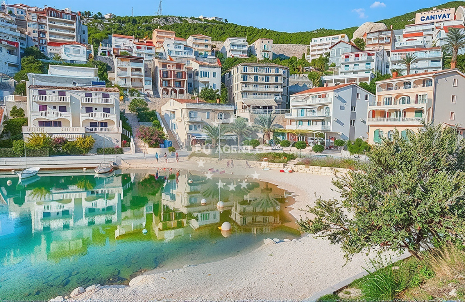 Additional view of Tiha luka, Neum in Tiha luka