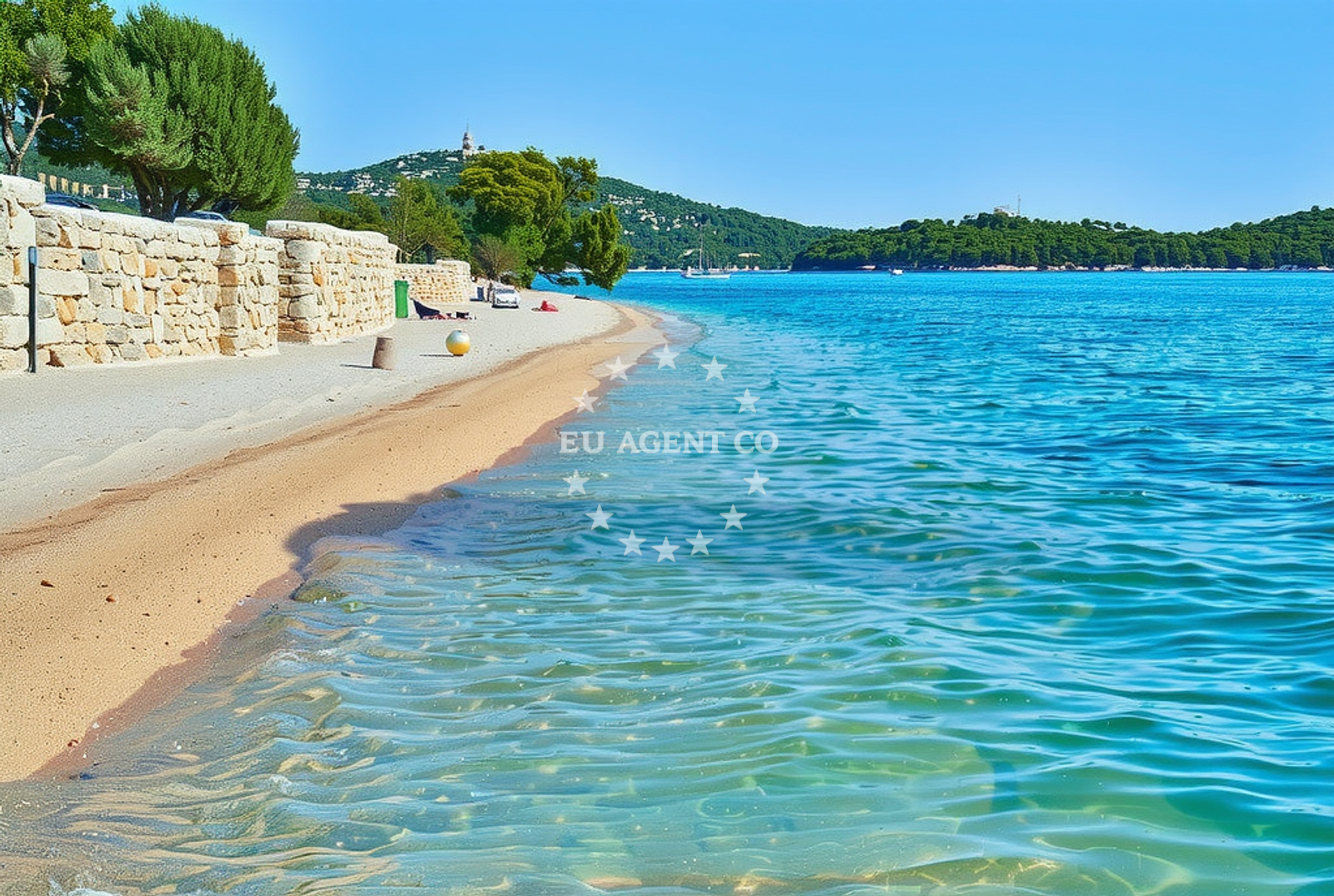 Beach facilities and surroundings at Tisno (Murter): beaches and coves (7) in Tisno (Murter)
