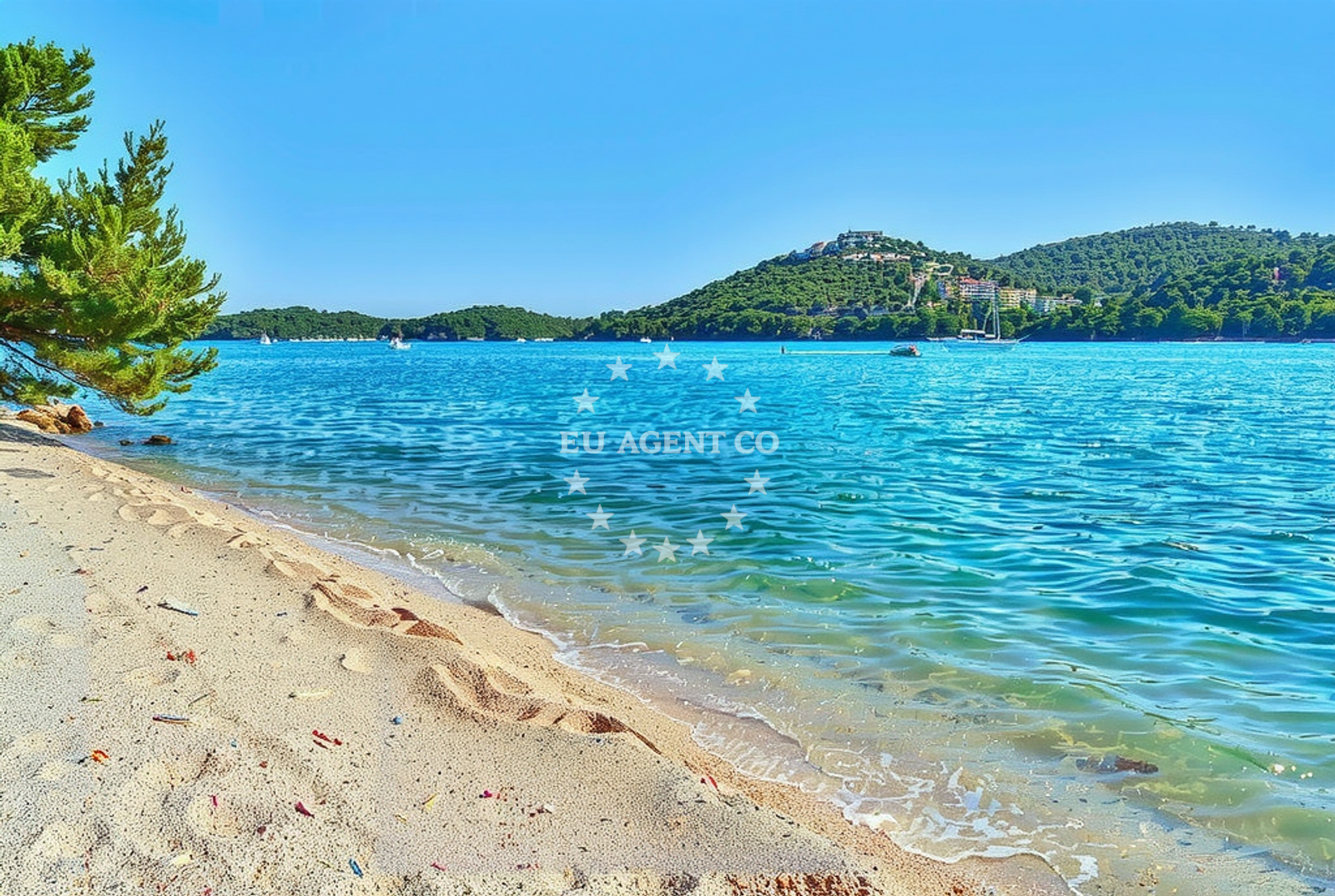 Additional view of Tisno (Murter): beaches and coves (7) in Tisno (Murter)