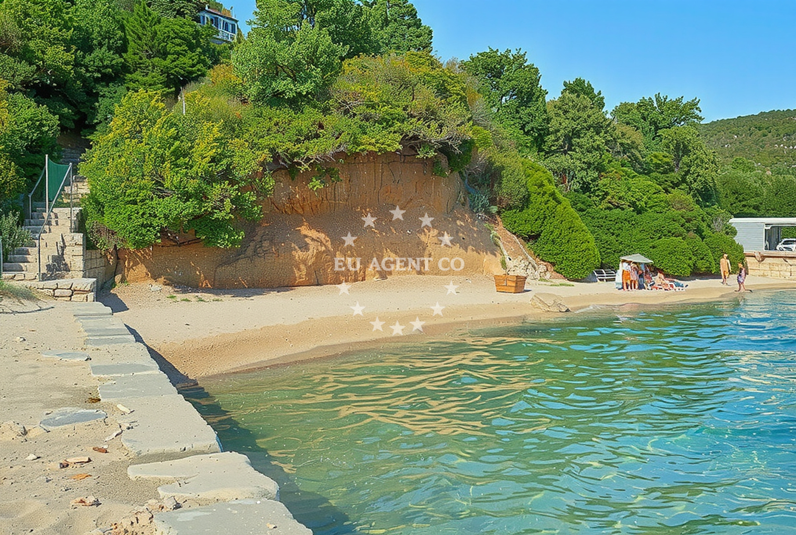 Additional view of Tisno (Murter): beaches and coves (7) in Tisno (Murter)