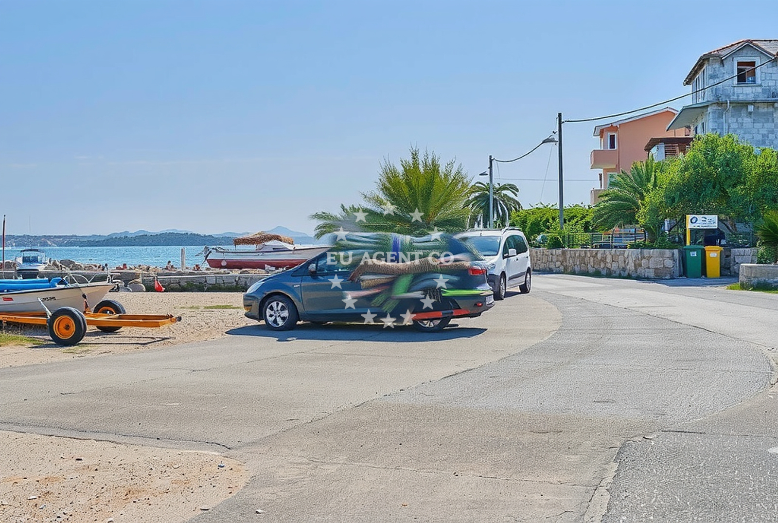 Additional view of Tkon beach in Ispod Volta 16, Tkon