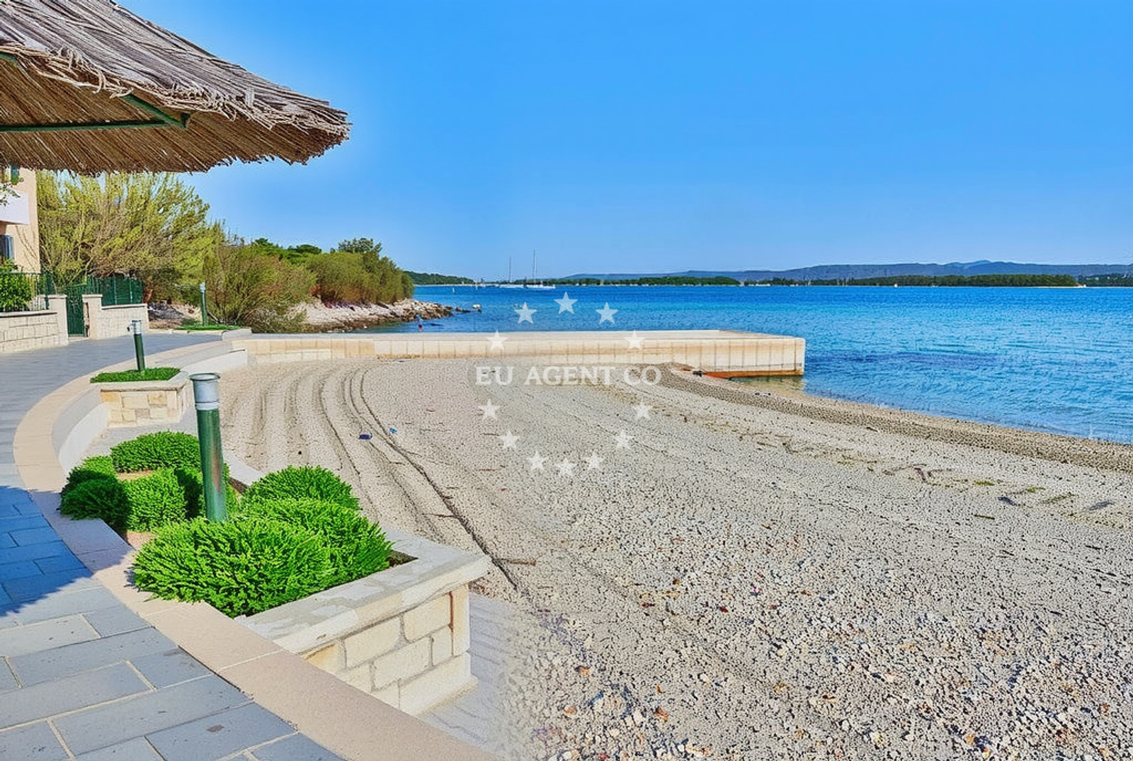 Additional view of Tkon beach in Ispod Volta 16, Tkon
