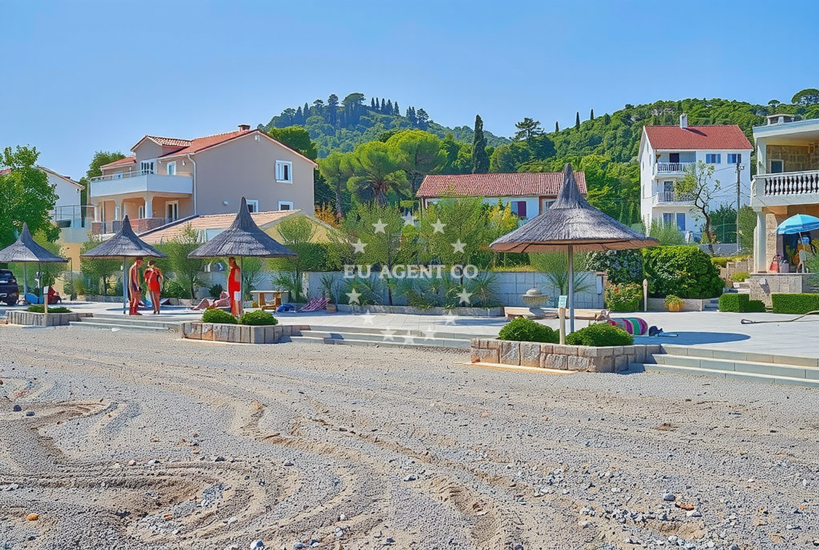 Additional view of Tkon beach in Ispod Volta 16, Tkon