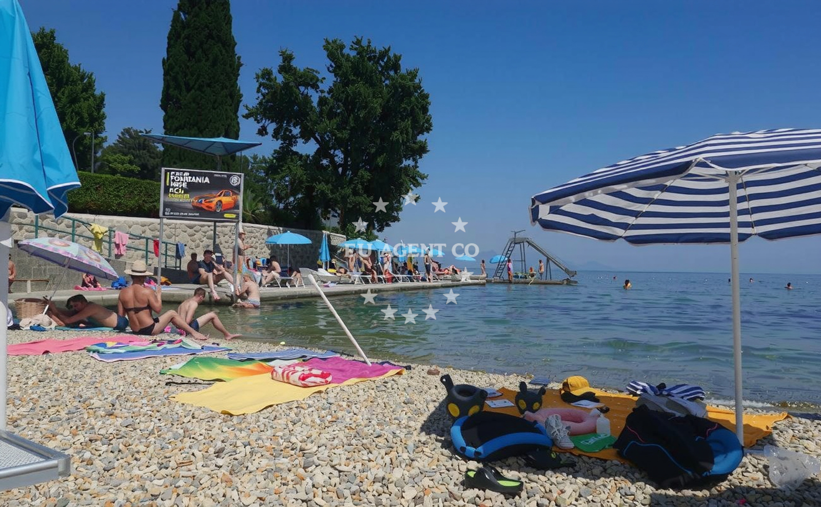 Additional view of Tomasevac beach in Ul. Stubište Škrbići 8, Opatija