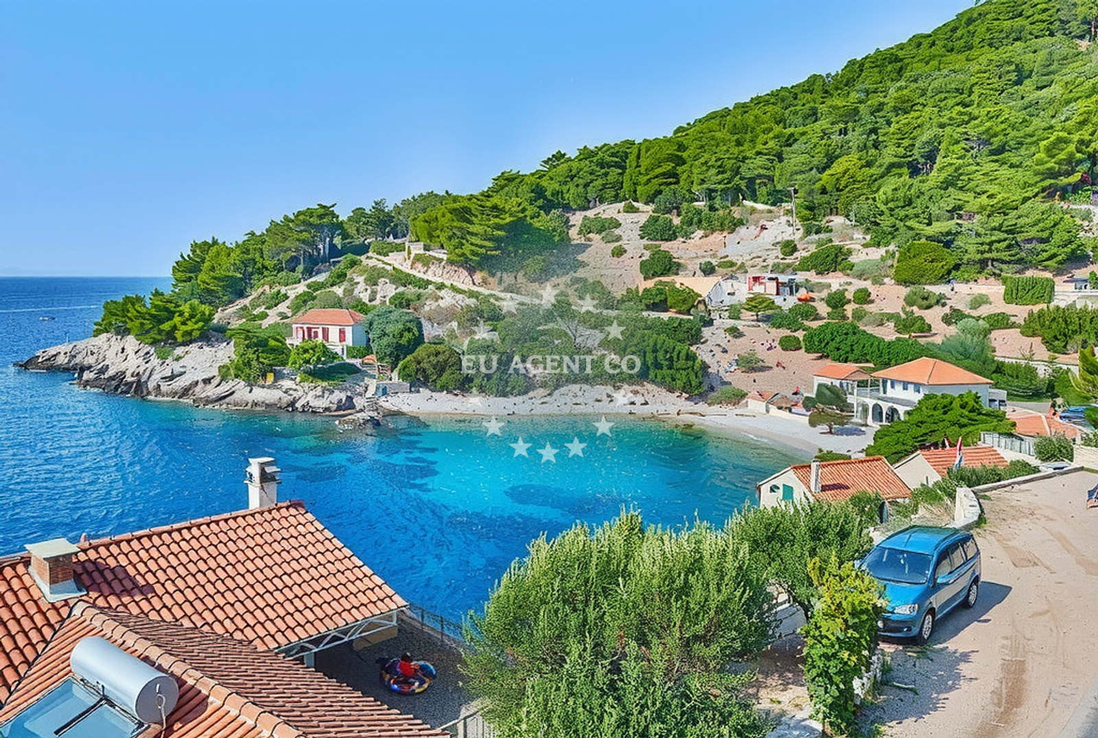 Additional view of Torac beach in , Gdinj