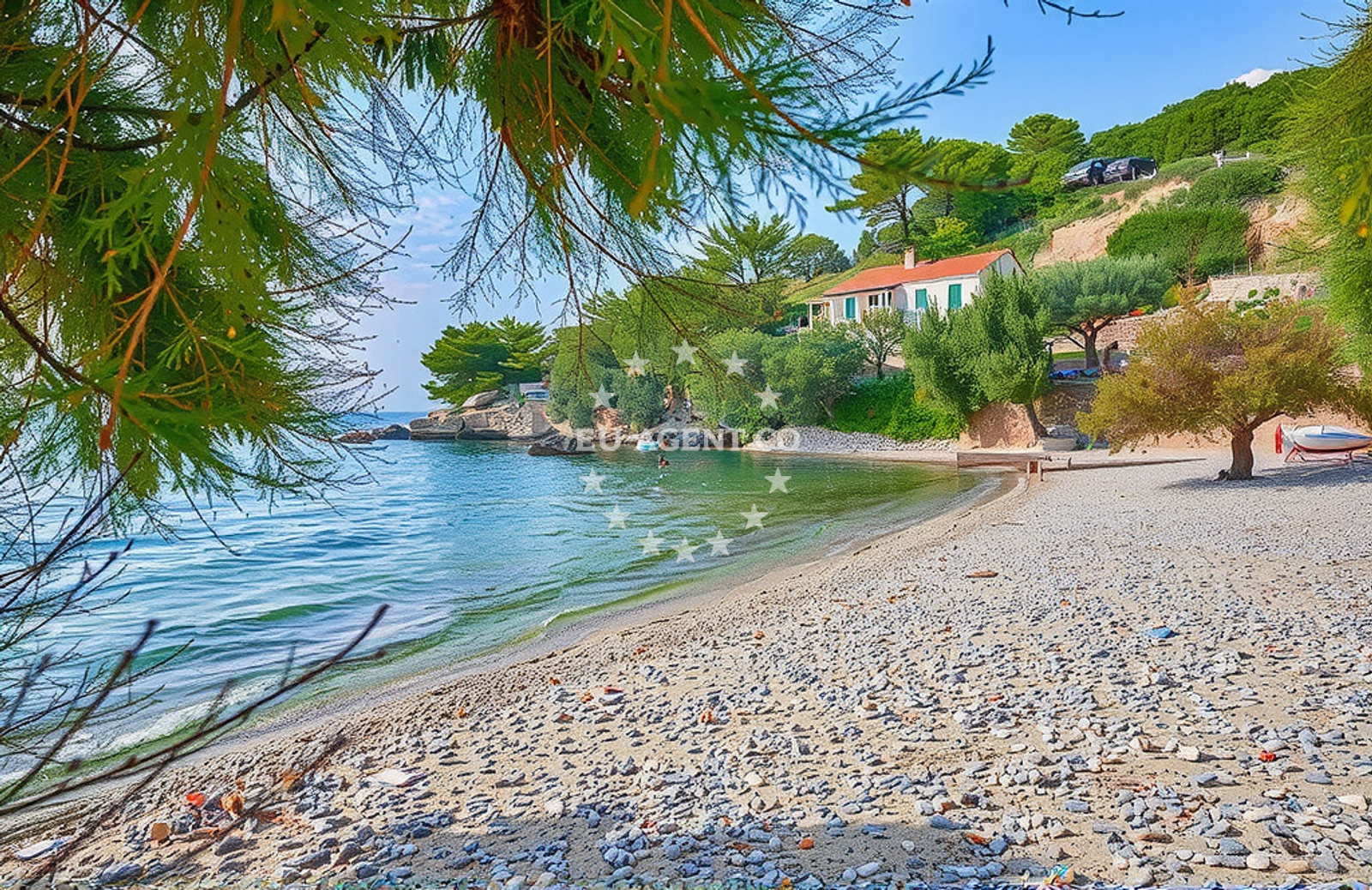 Additional view of Torac beach in , Gdinj