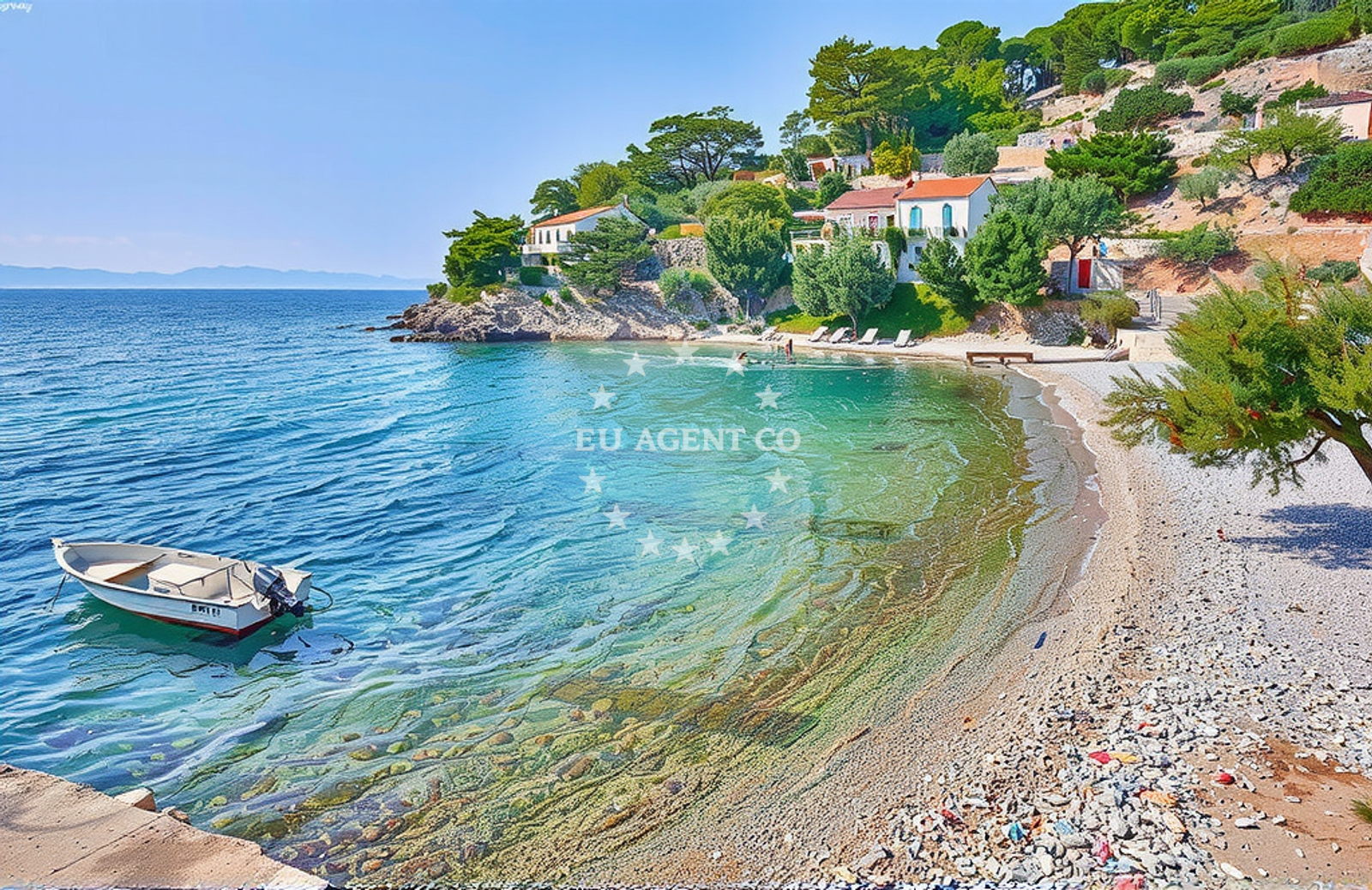 Additional view of Torac beach in , Gdinj