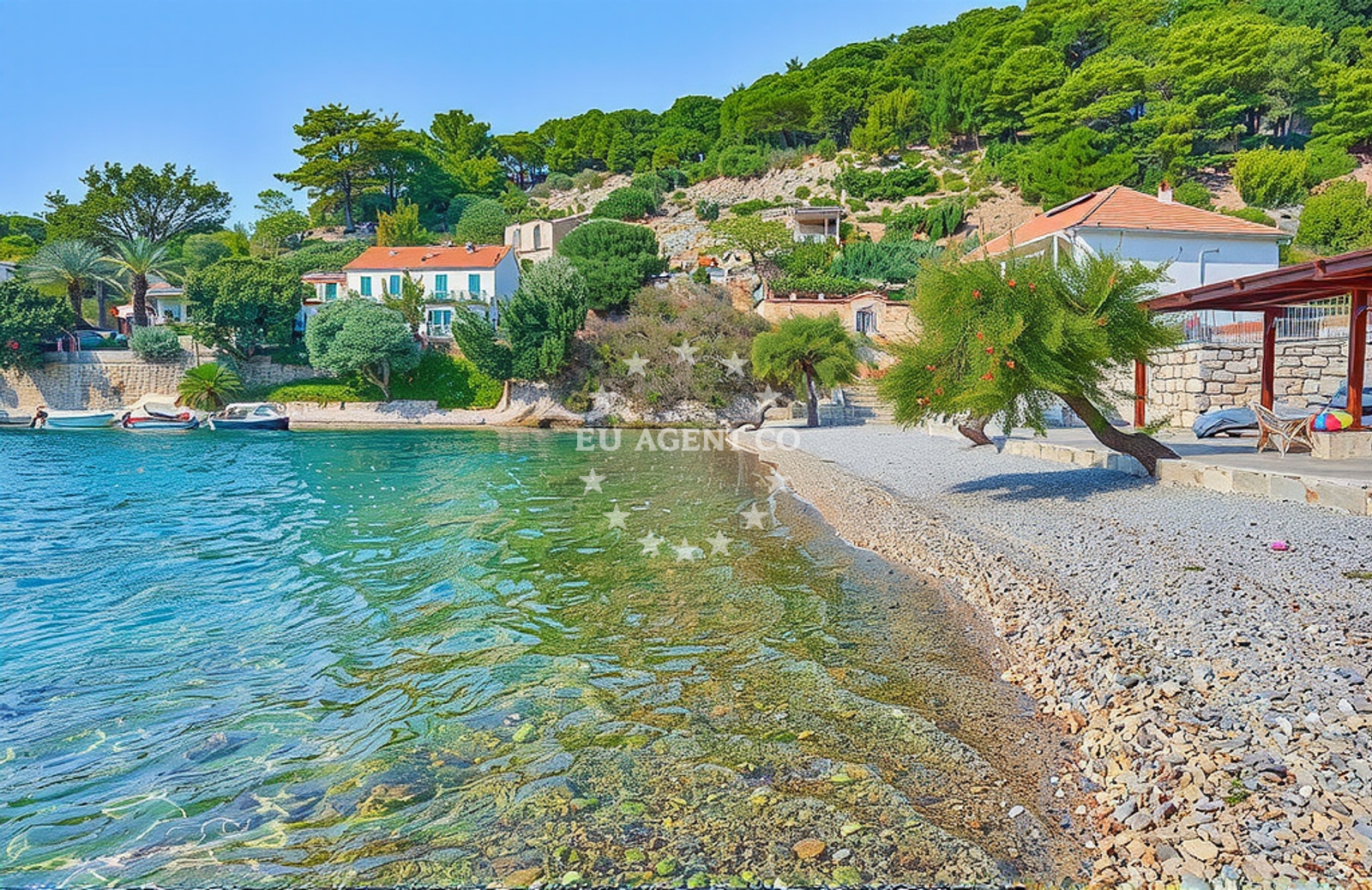 Additional view of Torac beach in , Gdinj