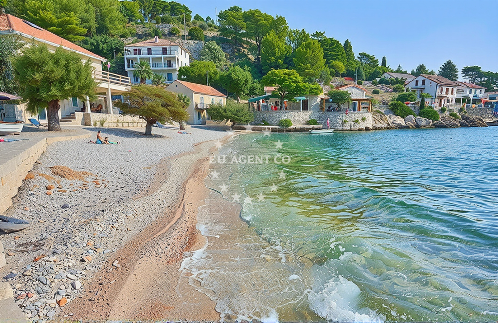 Additional view of Torac beach in , Gdinj