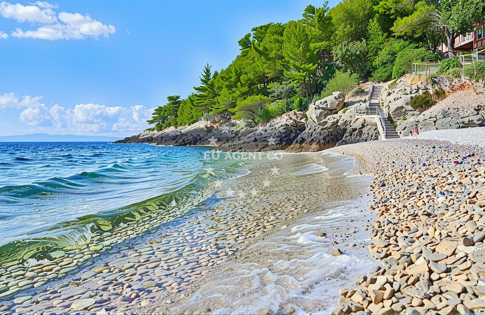 Additional view of Torac II beach