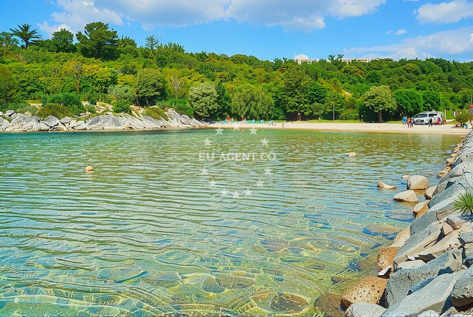 Additional view of Torkul beach in Pava Žužića 26, Pinezići, Krk