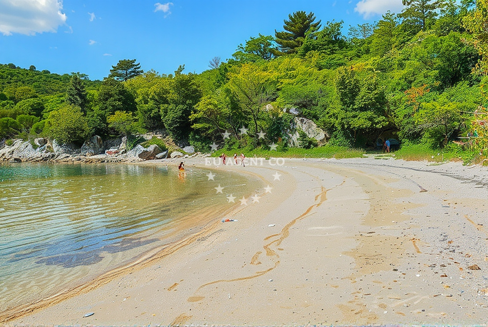 Additional view of Torkul beach in Pava Žužića 26, Pinezići, Krk