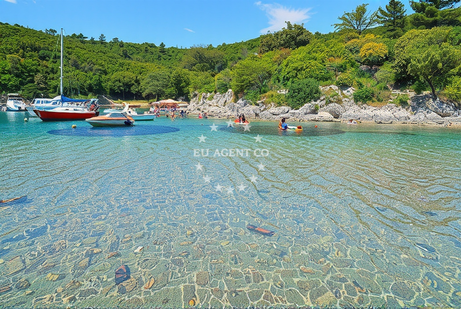 Additional view of Torkul beach in Pava Žužića 26, Pinezići, Krk