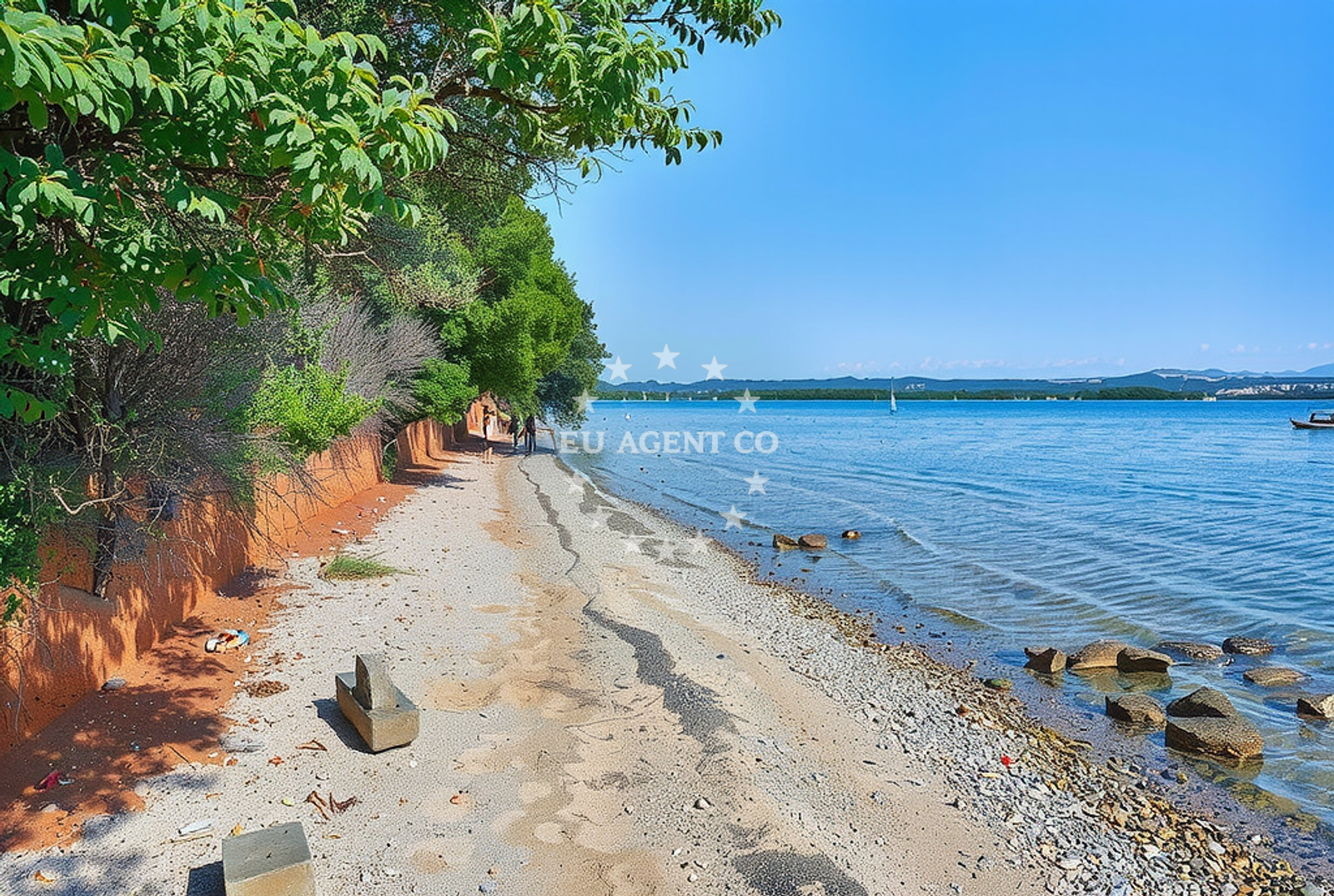 Additional view of Tratica beach in , Tkon