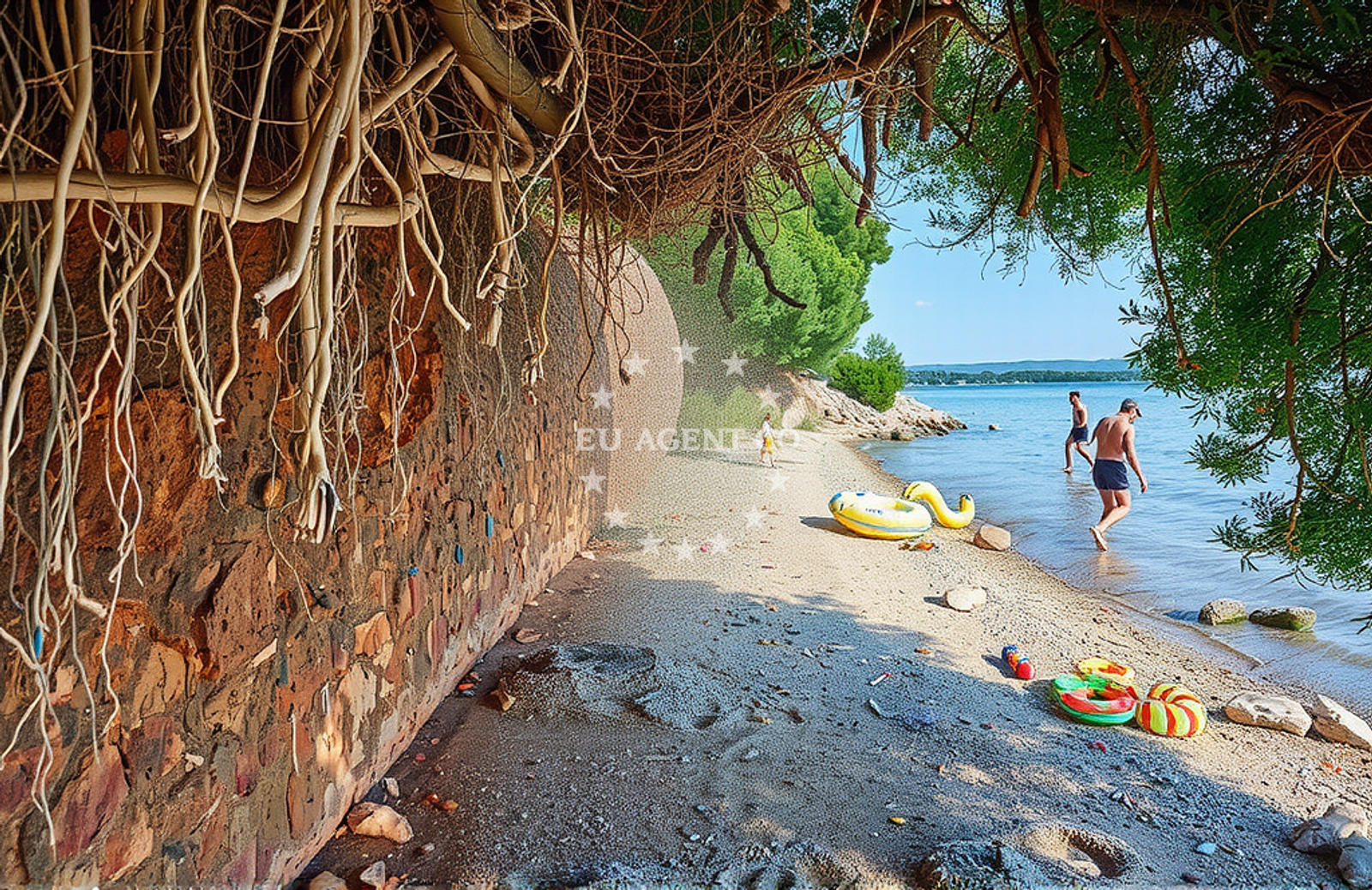 Additional view of Tratica beach in , Tkon