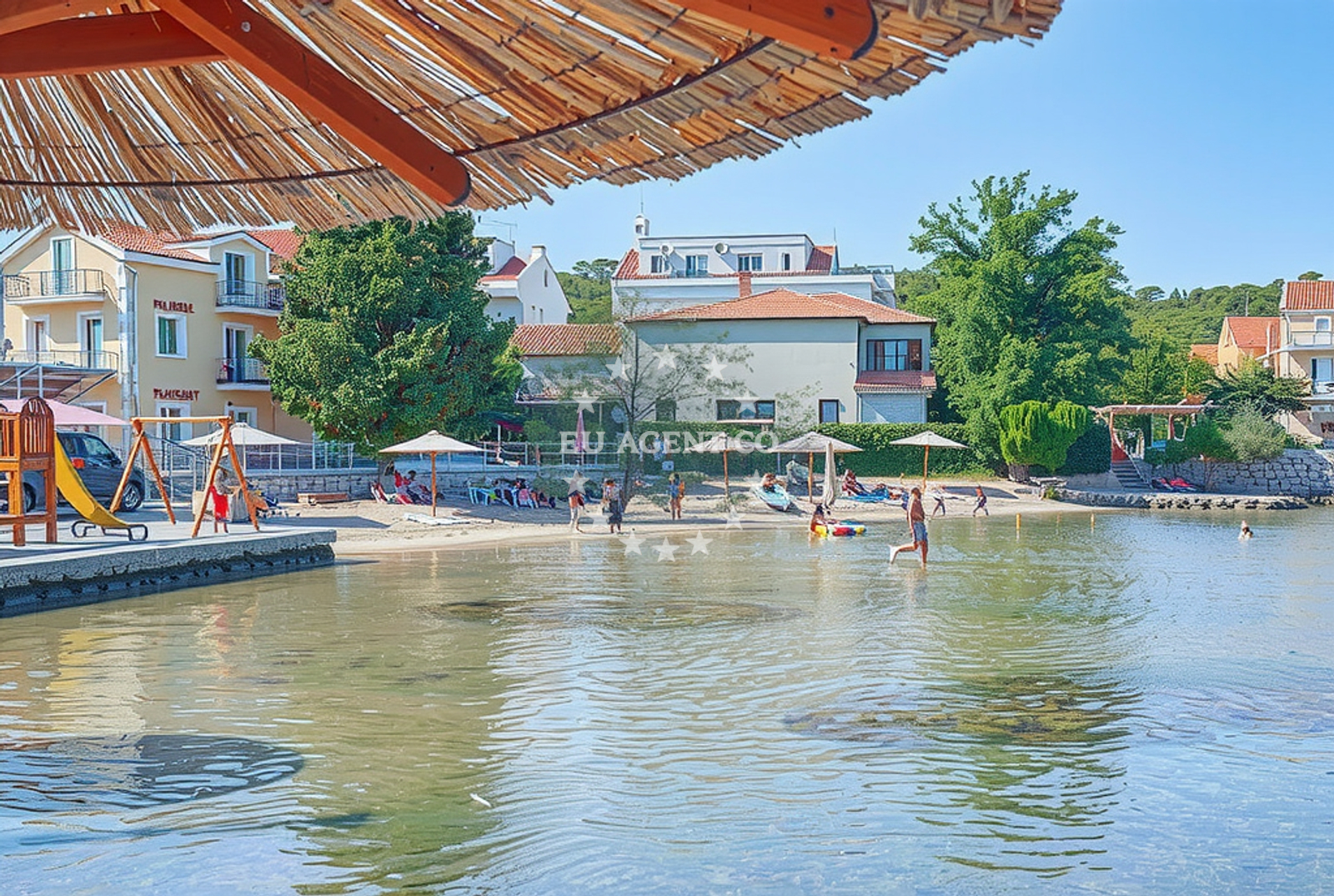 Additional view of Tratica beach in , Tkon