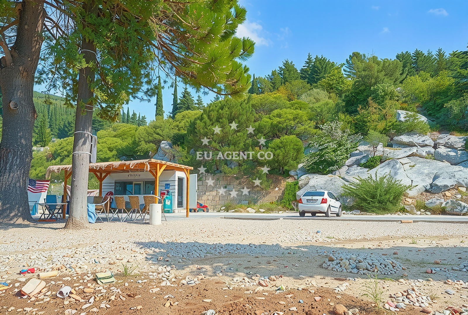 Additional view of Trg Ploca beach in Put Portine 21, Baćina