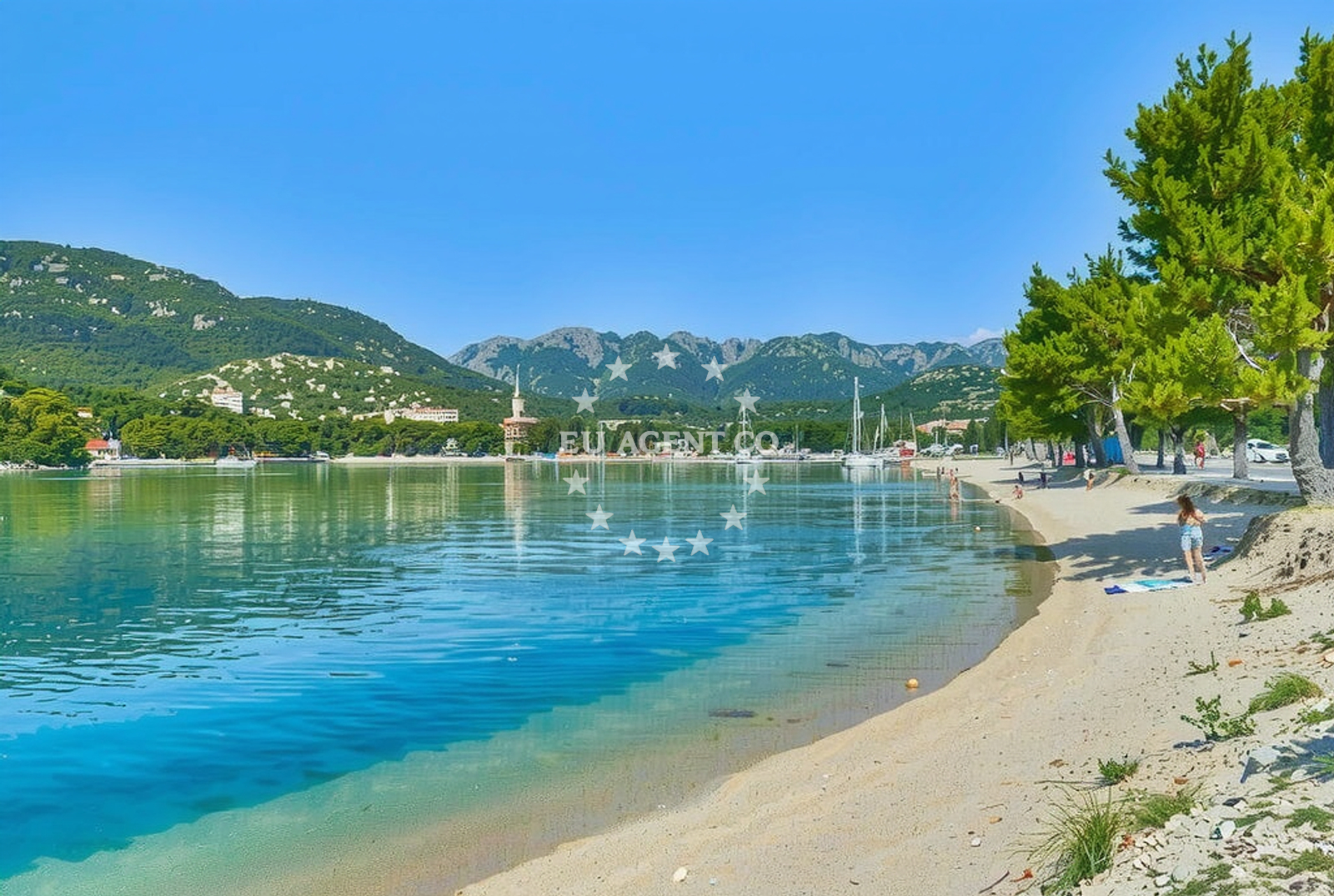 Additional view of Trg Ploca beach in Put Portine 21, Baćina