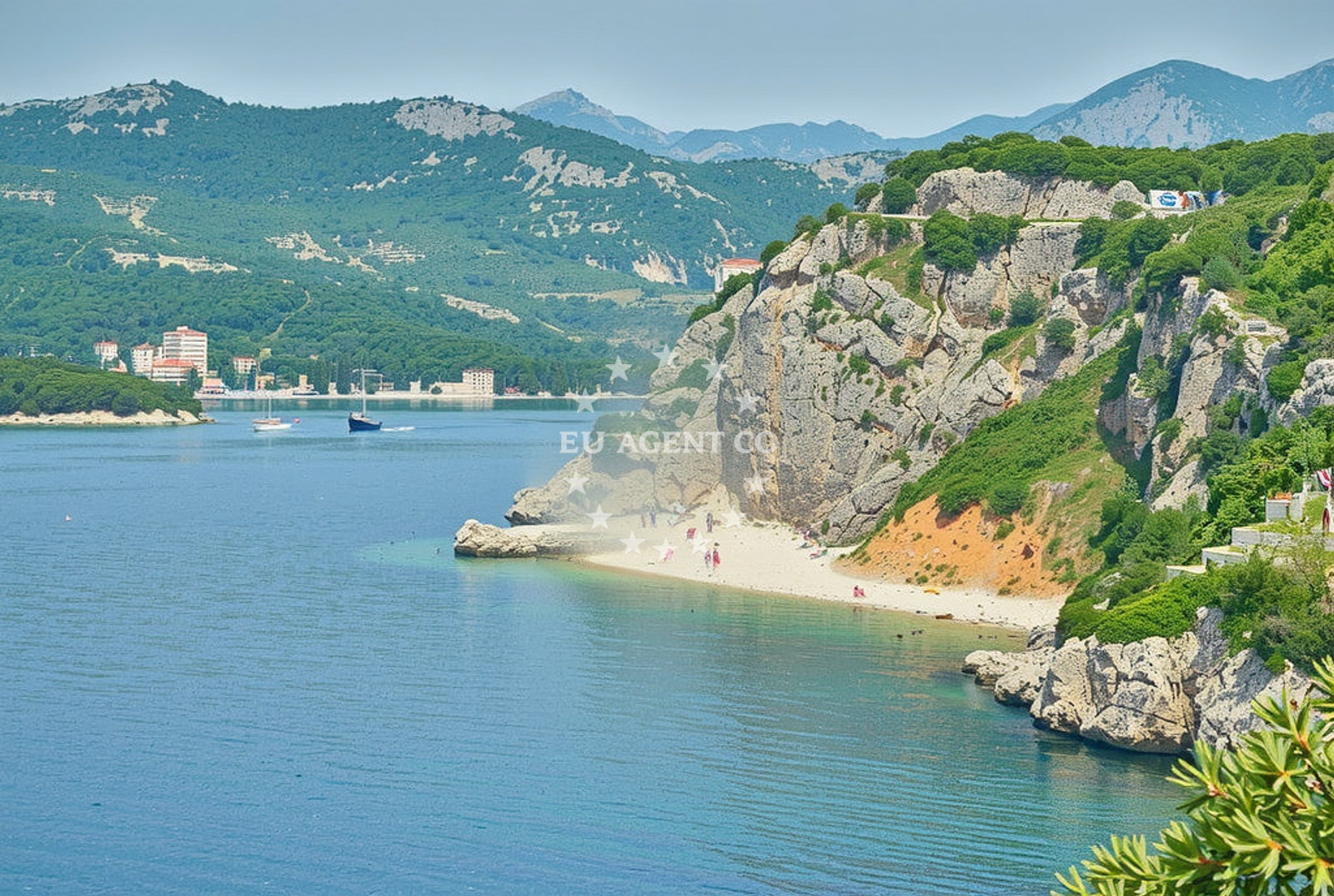 Additional view of Tri brata beach in 40 Štikovica, Zaton