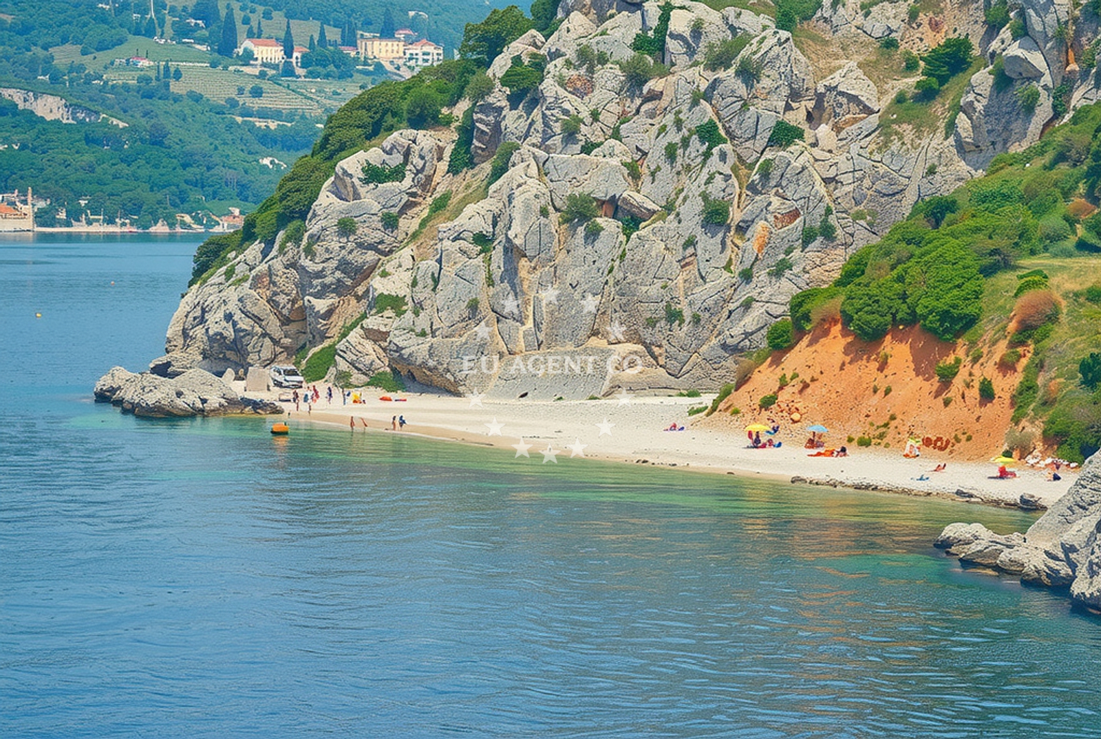 Additional view of Tri brata beach in 40 Štikovica, Zaton