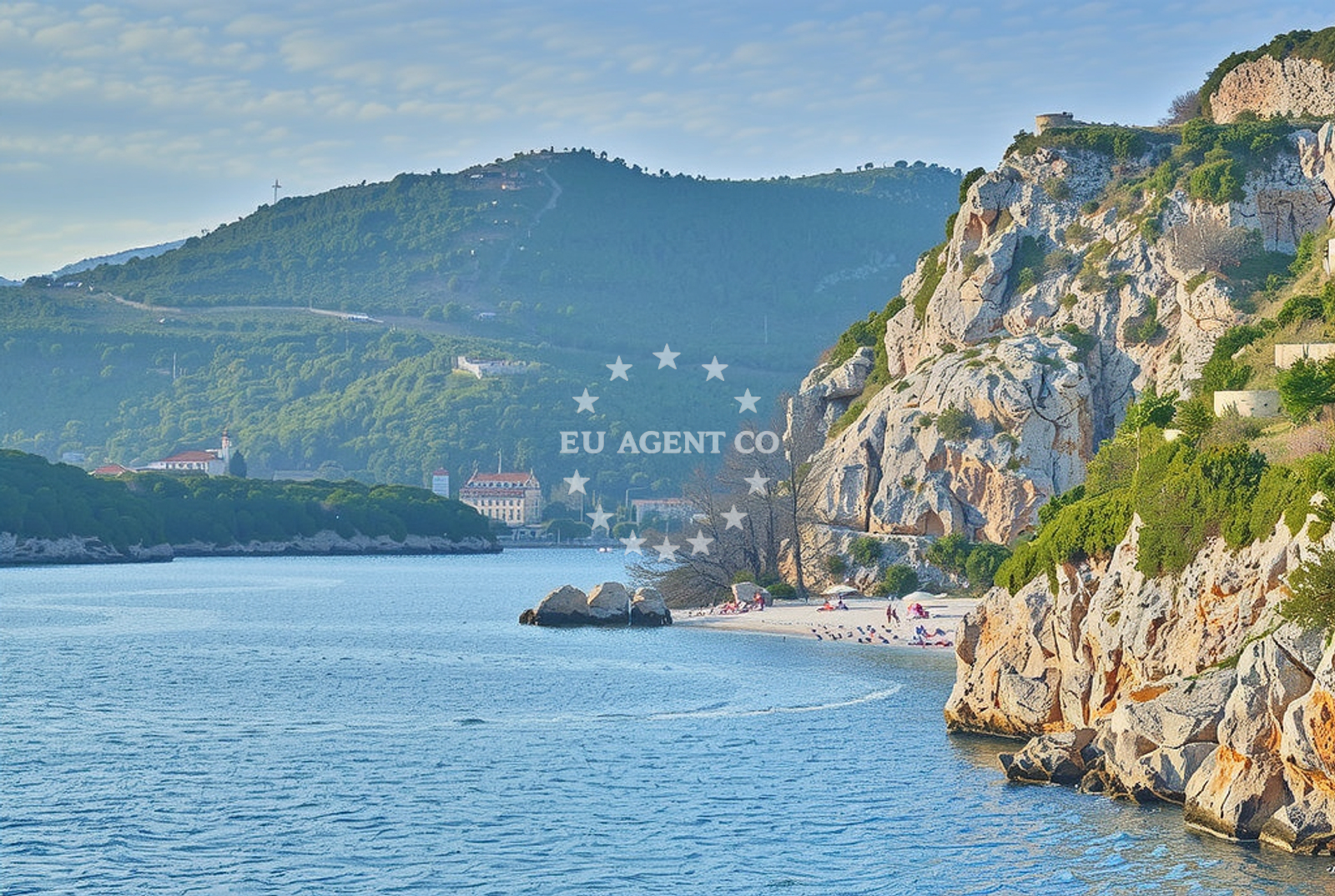 Additional view of Tri brata beach in 40 Štikovica, Zaton