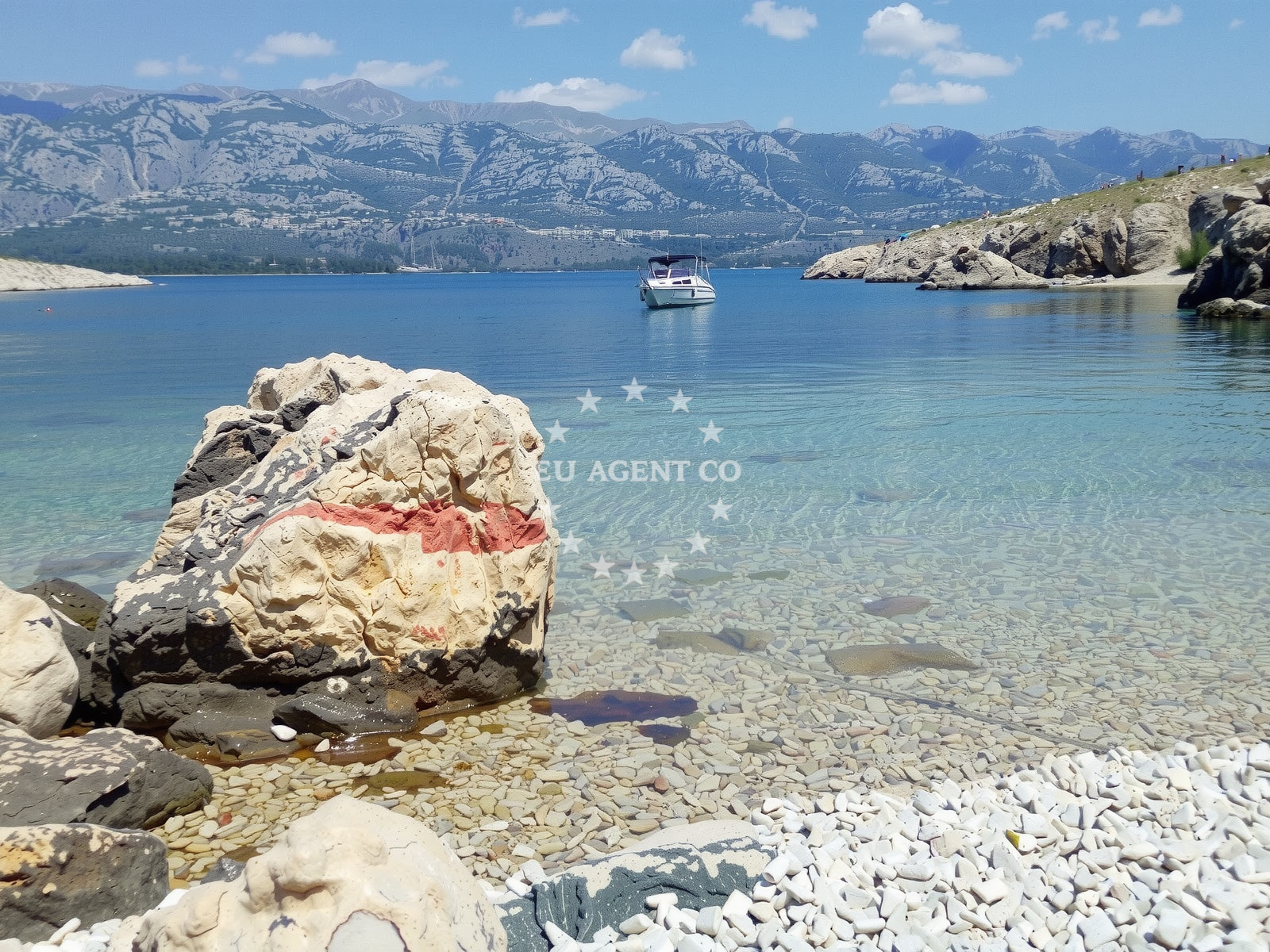 Additional view of Tri drage beach in , Vinjerac