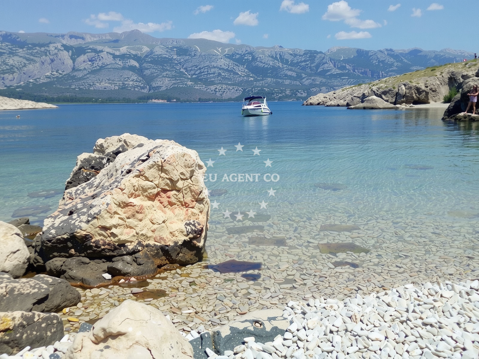 Additional view of Tri drage beach in , Vinjerac