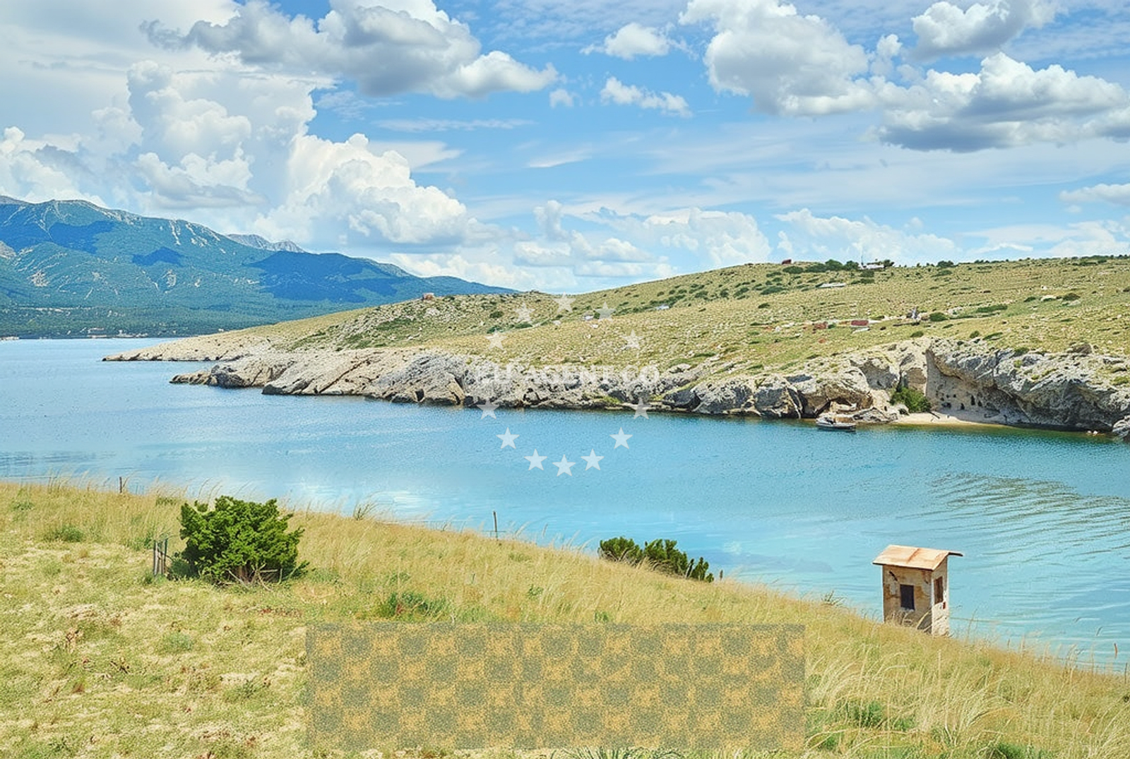 Additional view of Tri drage beach in , Vinjerac