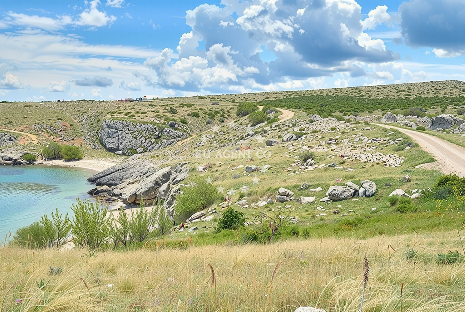 Additional view of Tri drage beach in , Vinjerac
