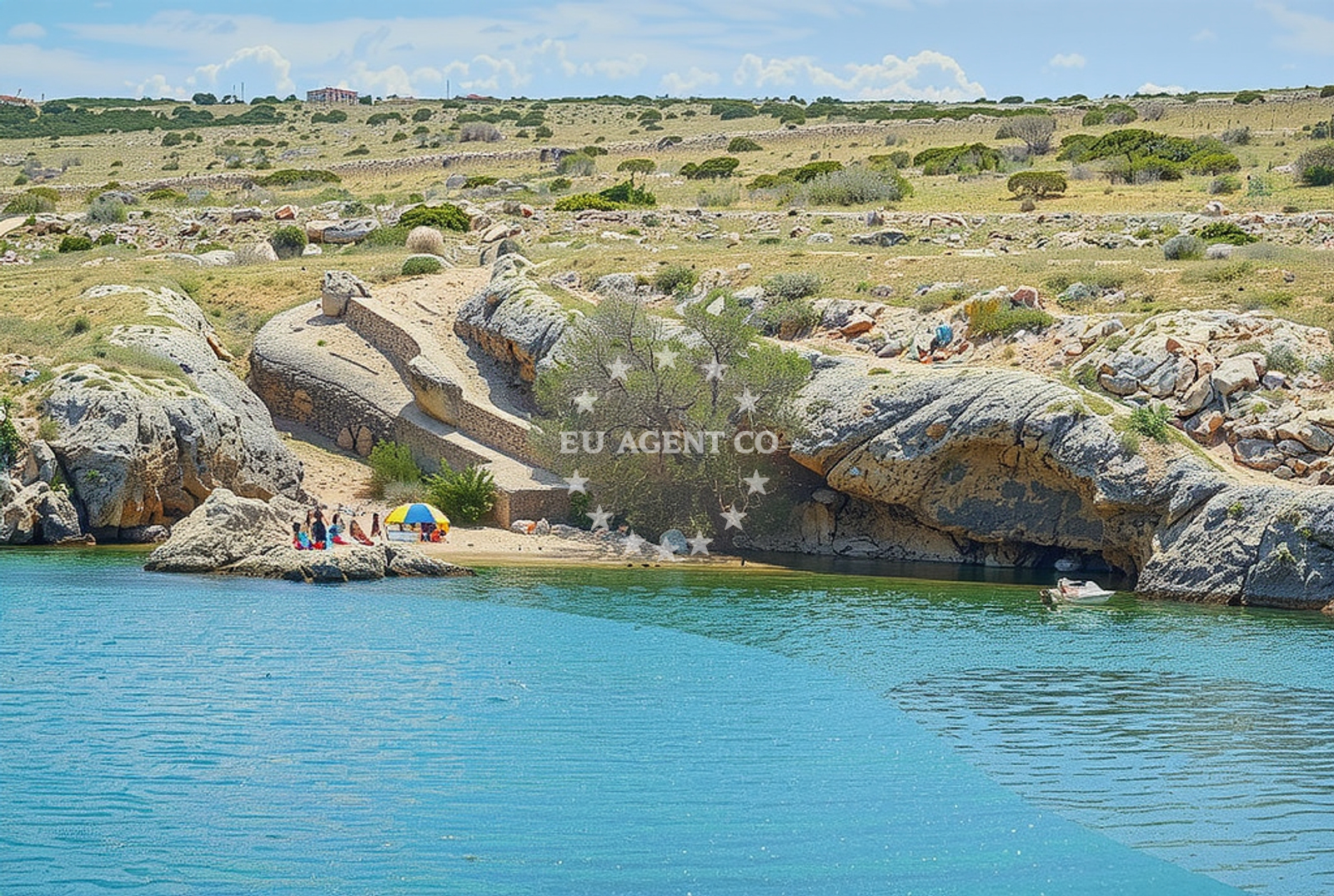 Additional view of Tri drage beach in , Vinjerac