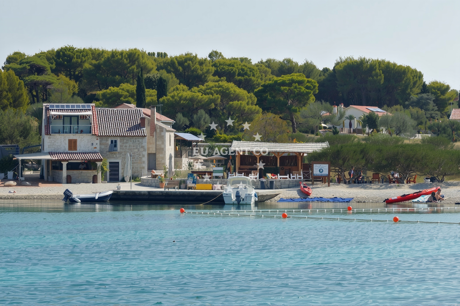 Additional view of Tri Grede Bay in Matea Botterija 14, Hvar