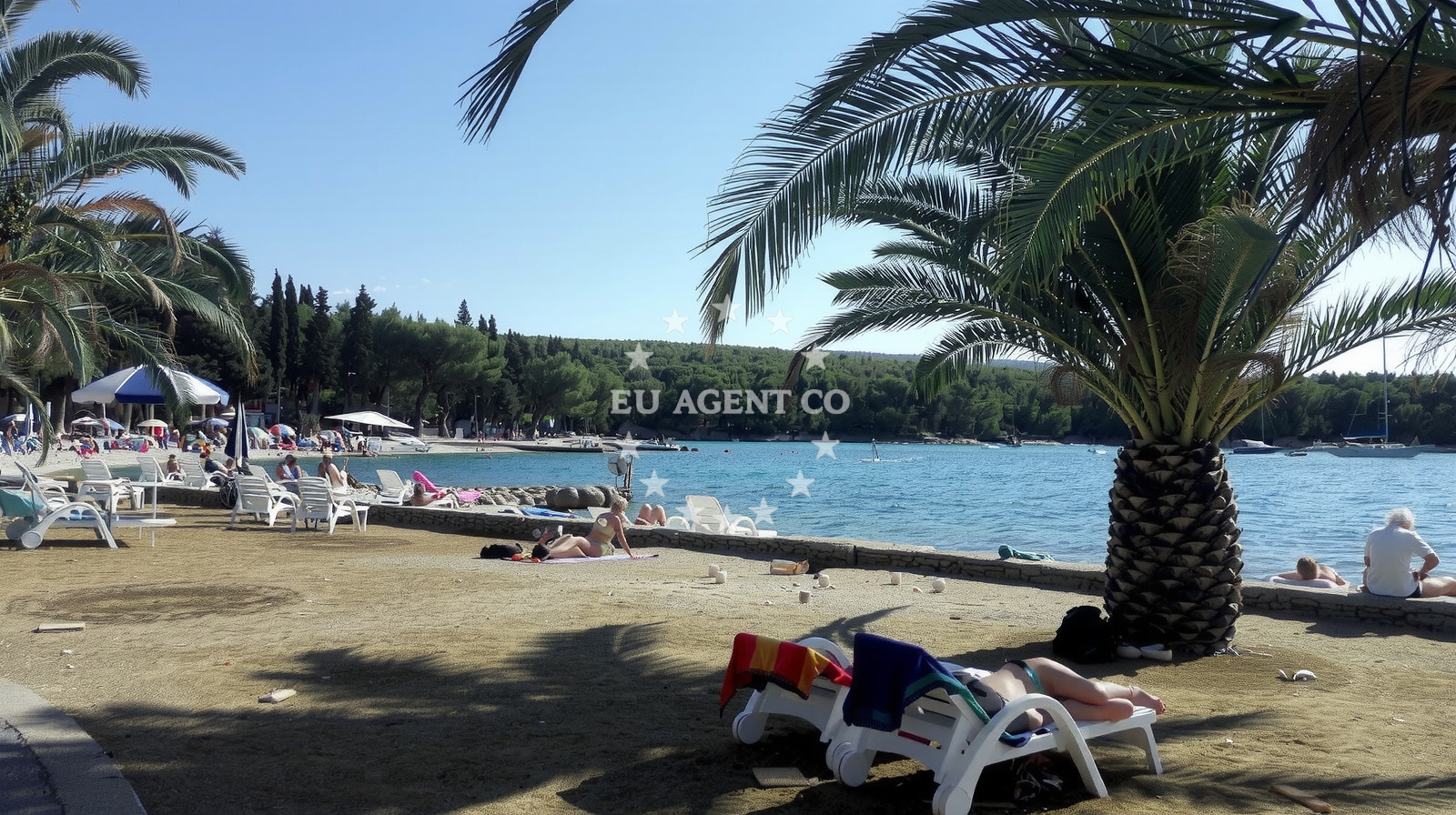 Additional view of Tri Mosta II beach in Ivana Gorana Kovacica 20a, Supetar