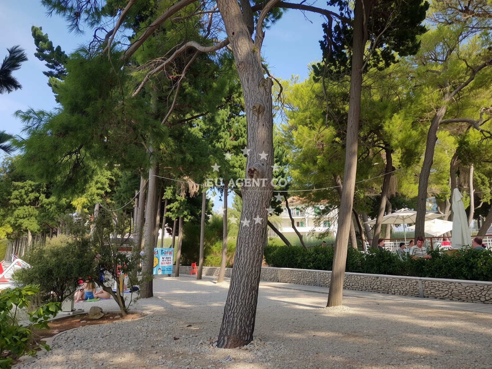 Additional view of Tri Mosta II beach in Ivana Gorana Kovacica 20a, Supetar