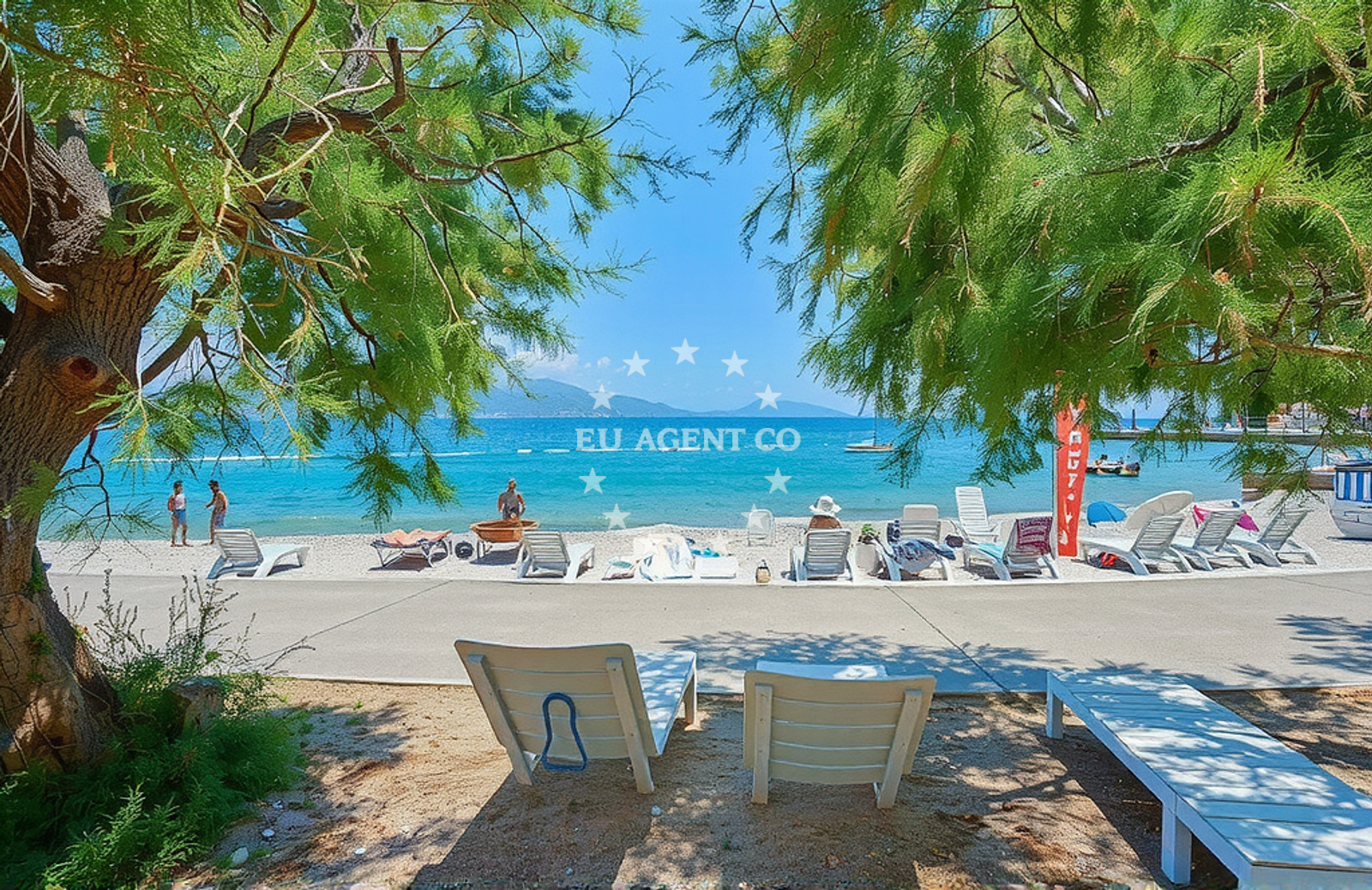 Additional view of Tri Mosta II beach in Ivana Gorana Kovacica 20a, Supetar