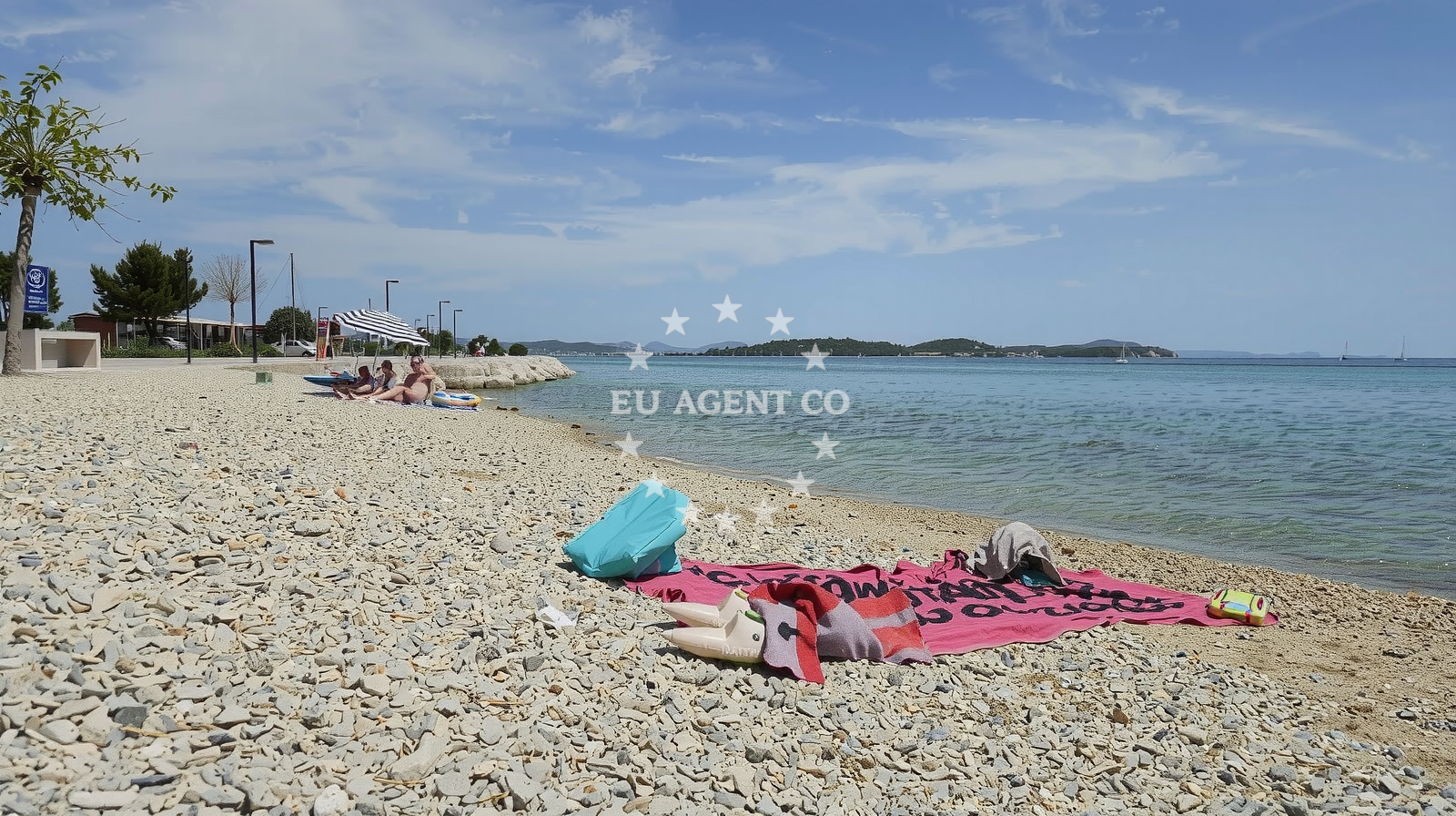 Sea and coastal view of Tribunj Beach in Zirijanska 56, Tribunj