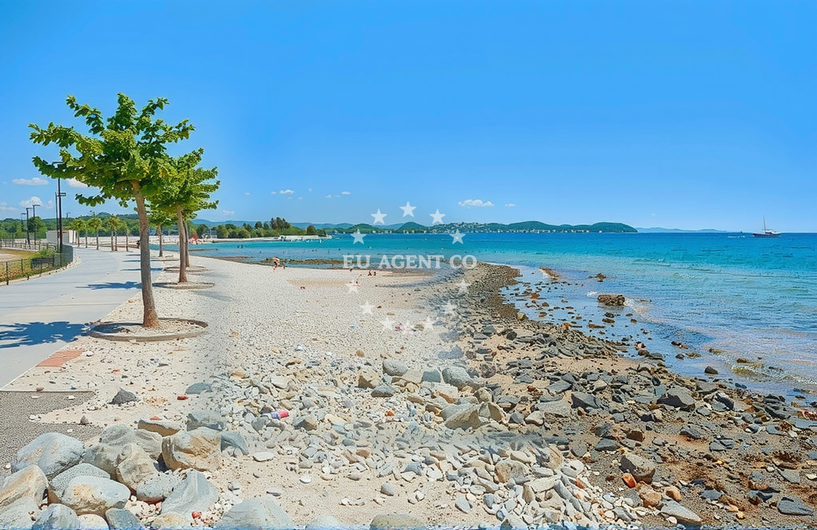 Additional view of Tribunj Beach in Zirijanska 56, Tribunj