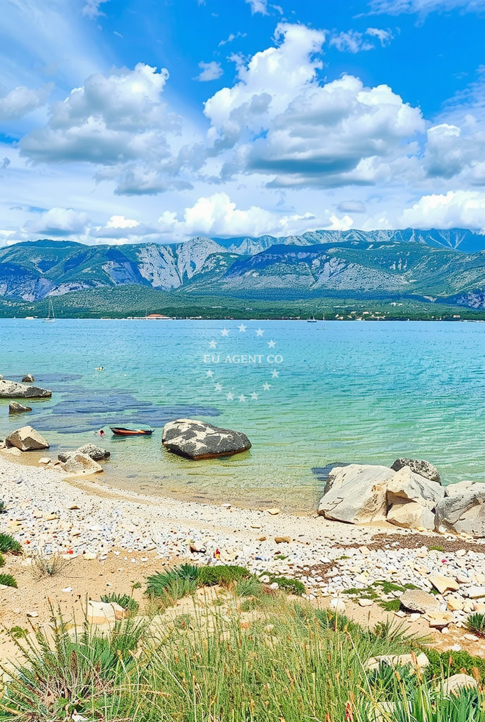 Sea and coastal view of Trnovica zapad, Vinjerac in Trnovica zapad
