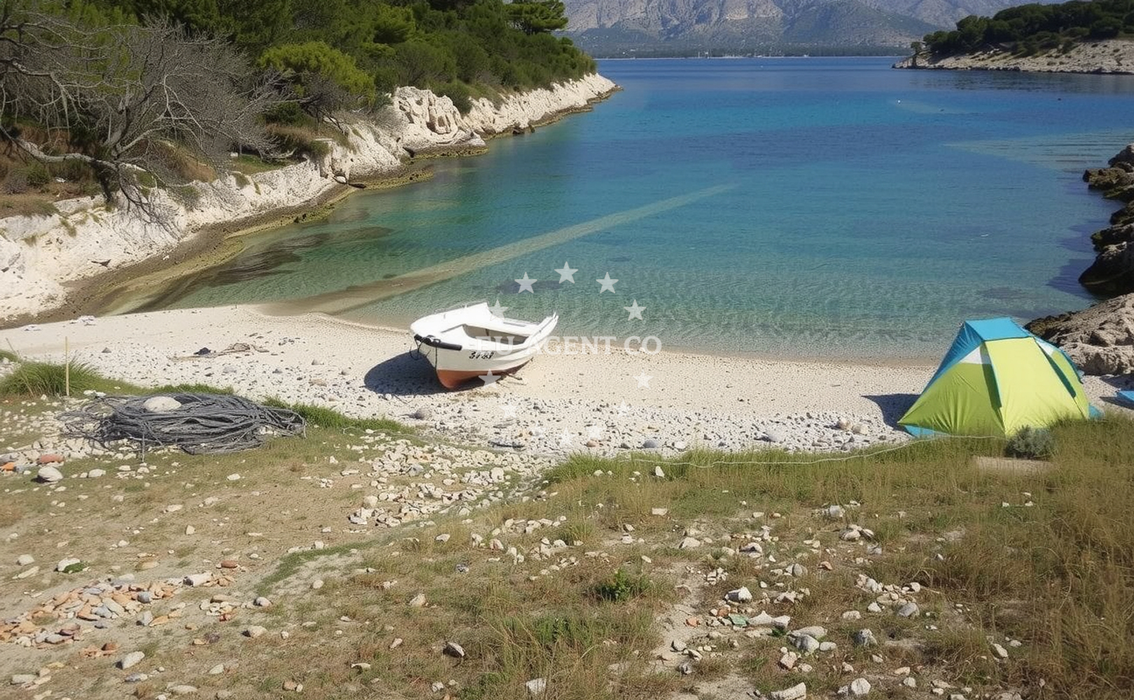 Additional view of Trovna beach in Rudina 156, Stari Grad