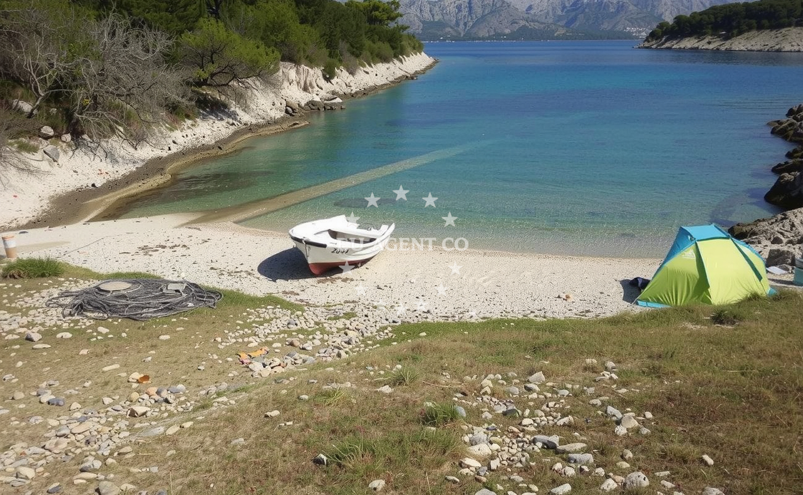 Additional view of Trovna beach in Rudina 156, Stari Grad