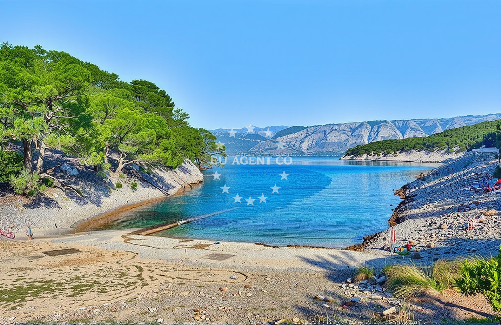 Additional view of Trovna beach in Rudina 156, Stari Grad