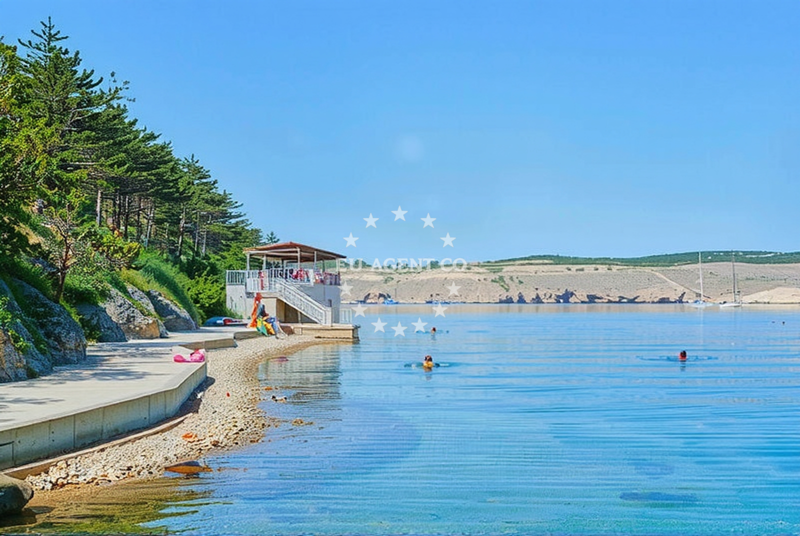 Additional view of Trstena beach in 53 Ulica Havišće, Jadranovo