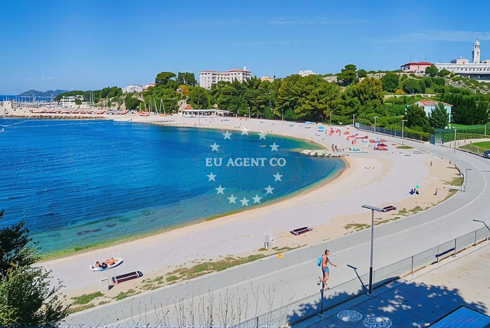 Additional view of Trstenik beach in Ulica Ivana pl. Zajca 18, Split