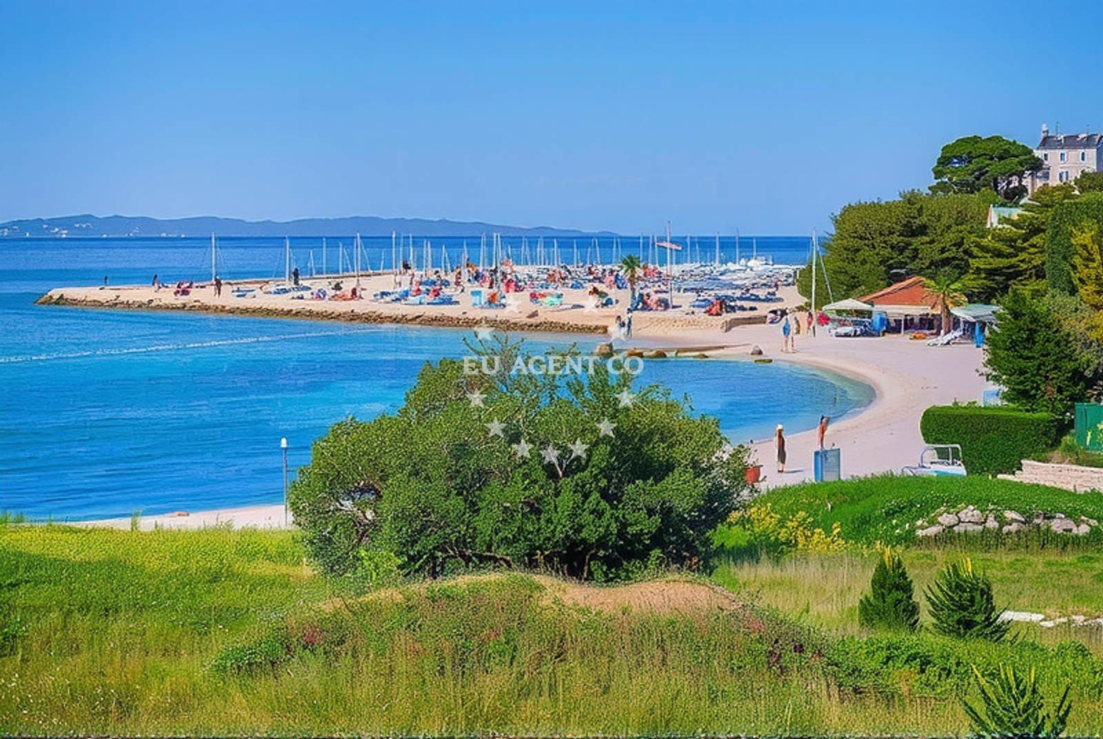 Additional view of Trstenik beach in Ulica Ivana pl. Zajca 18, Split